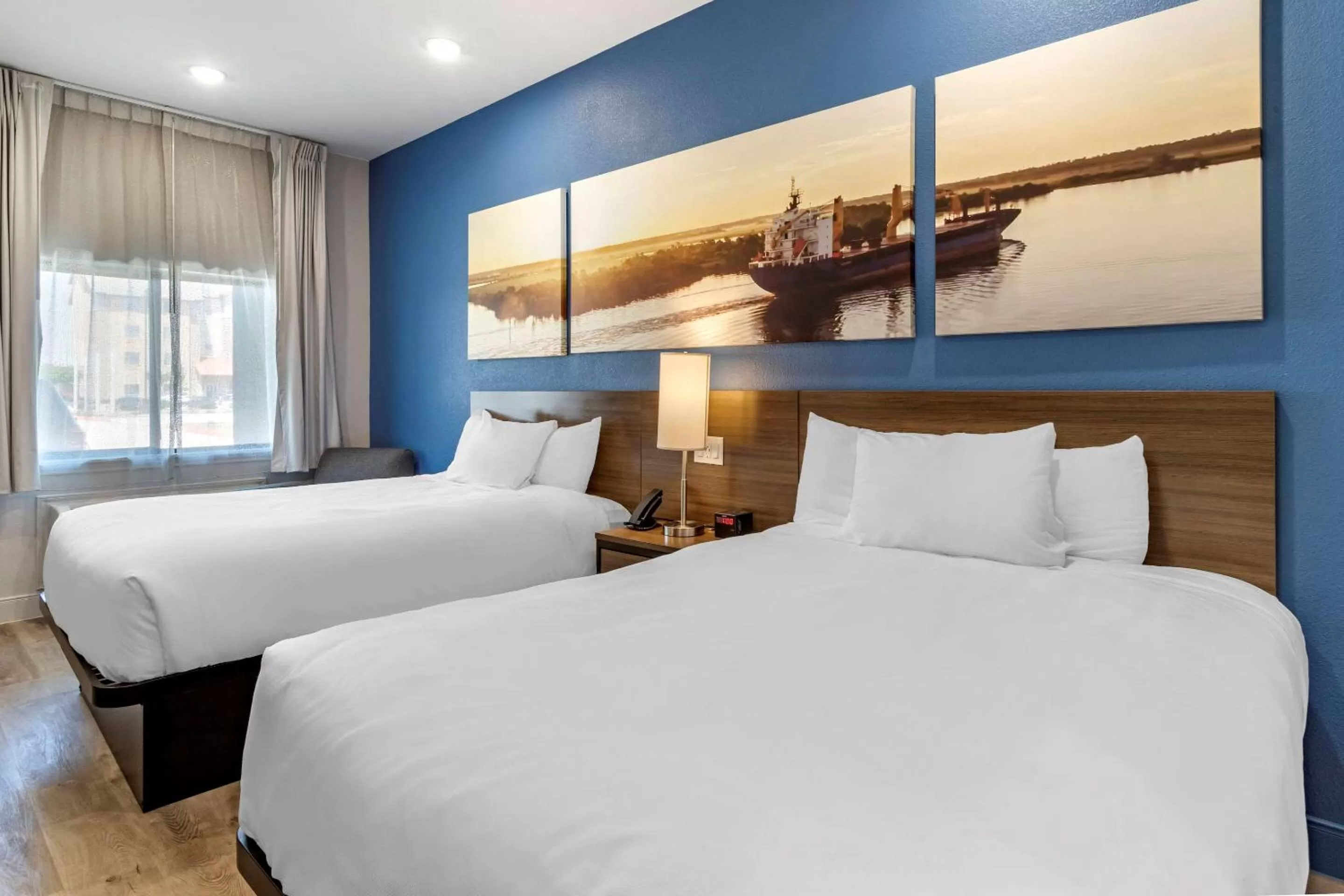 Standard Double Room with Two Double Beds - Non Smoking in Clarion Pointe Port Arthur-Beaumont South