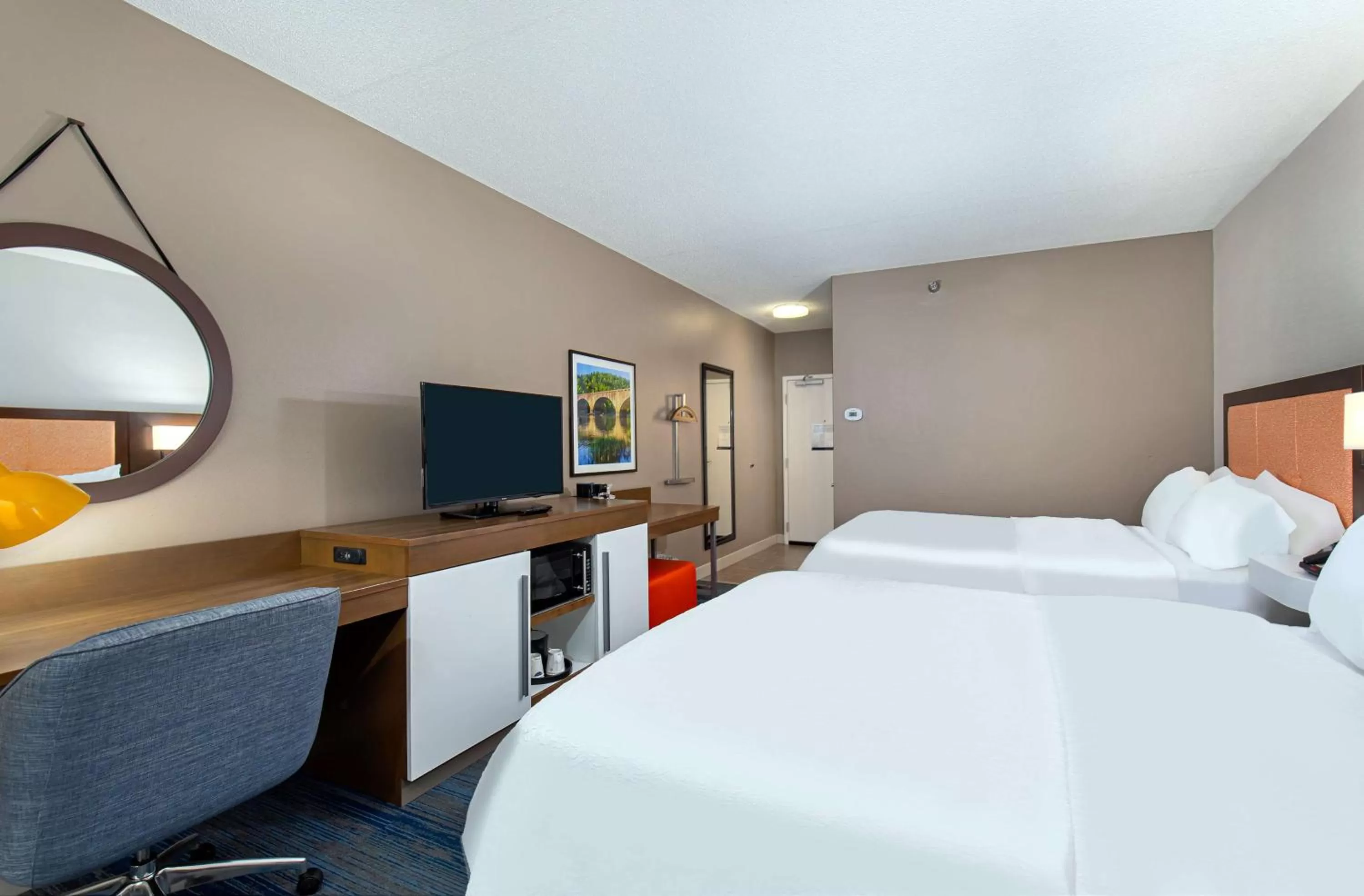 Room with Two Queen Beds - Non-Smoking in Hampton Inn Corbin