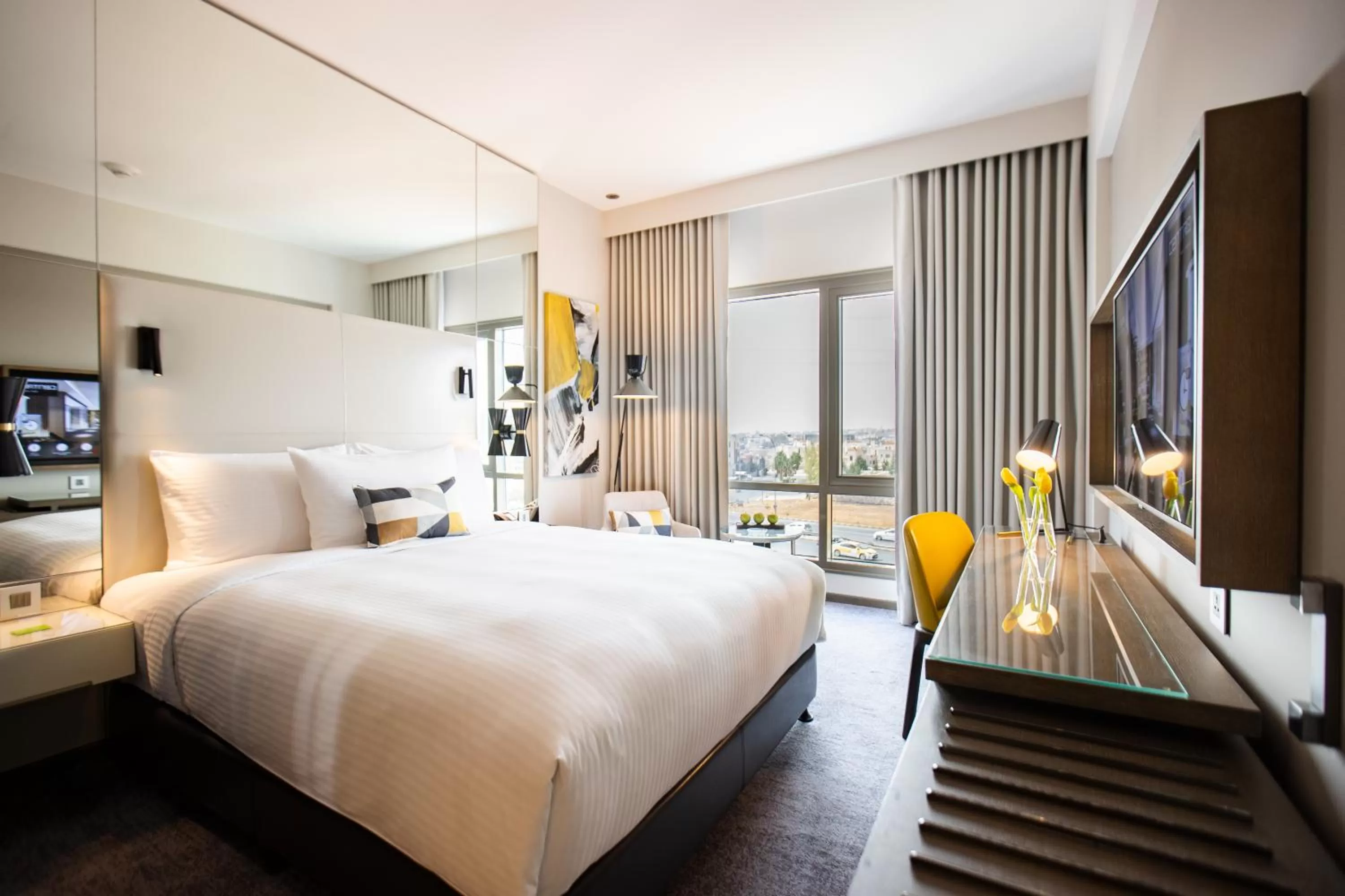 Family Room ( Centro Queen bedroom + Centro Twin bedroom ) in Centro Mada Amman by Rotana