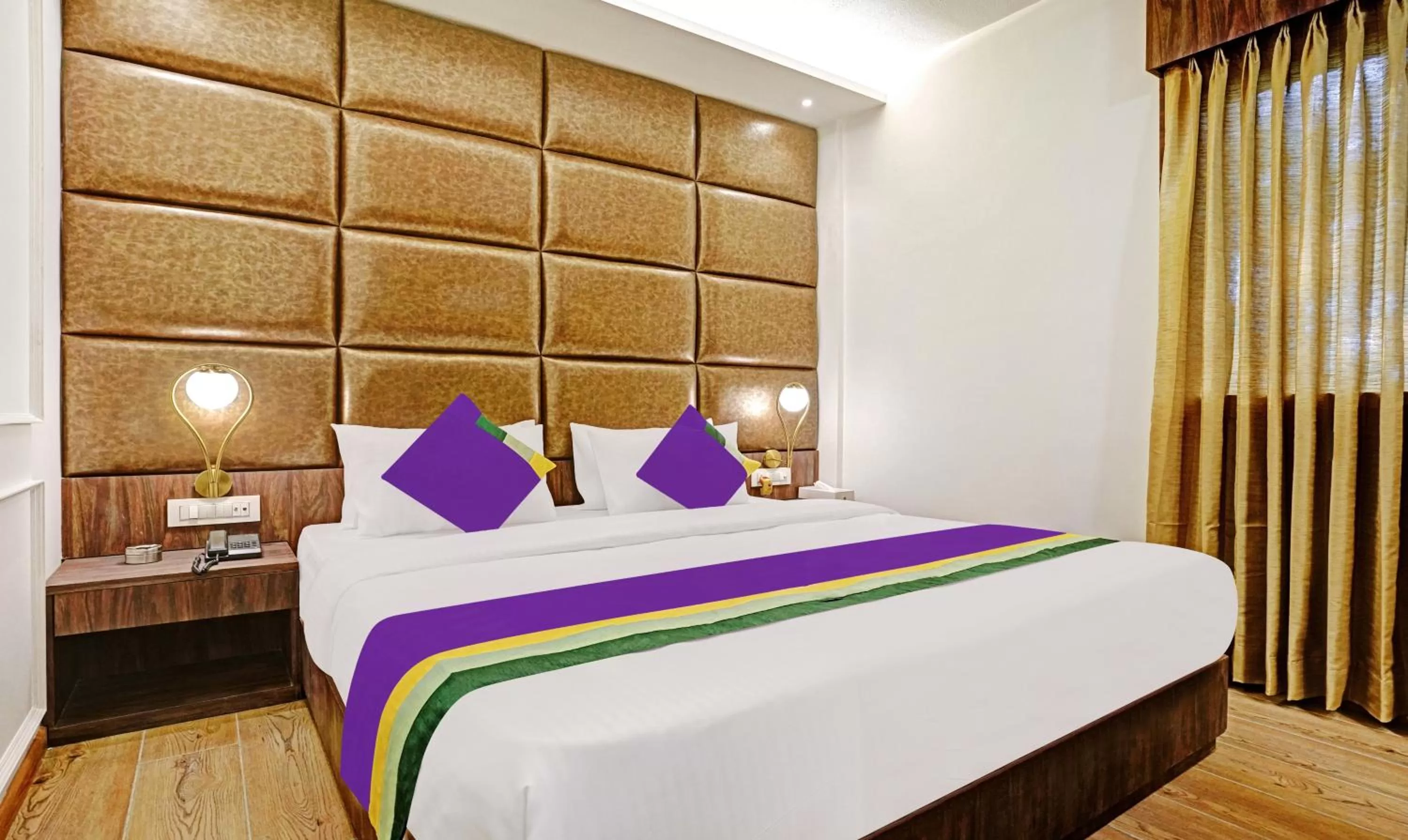 Superior Double Room - single occupancy in Treebo Premium Widlor Boutique