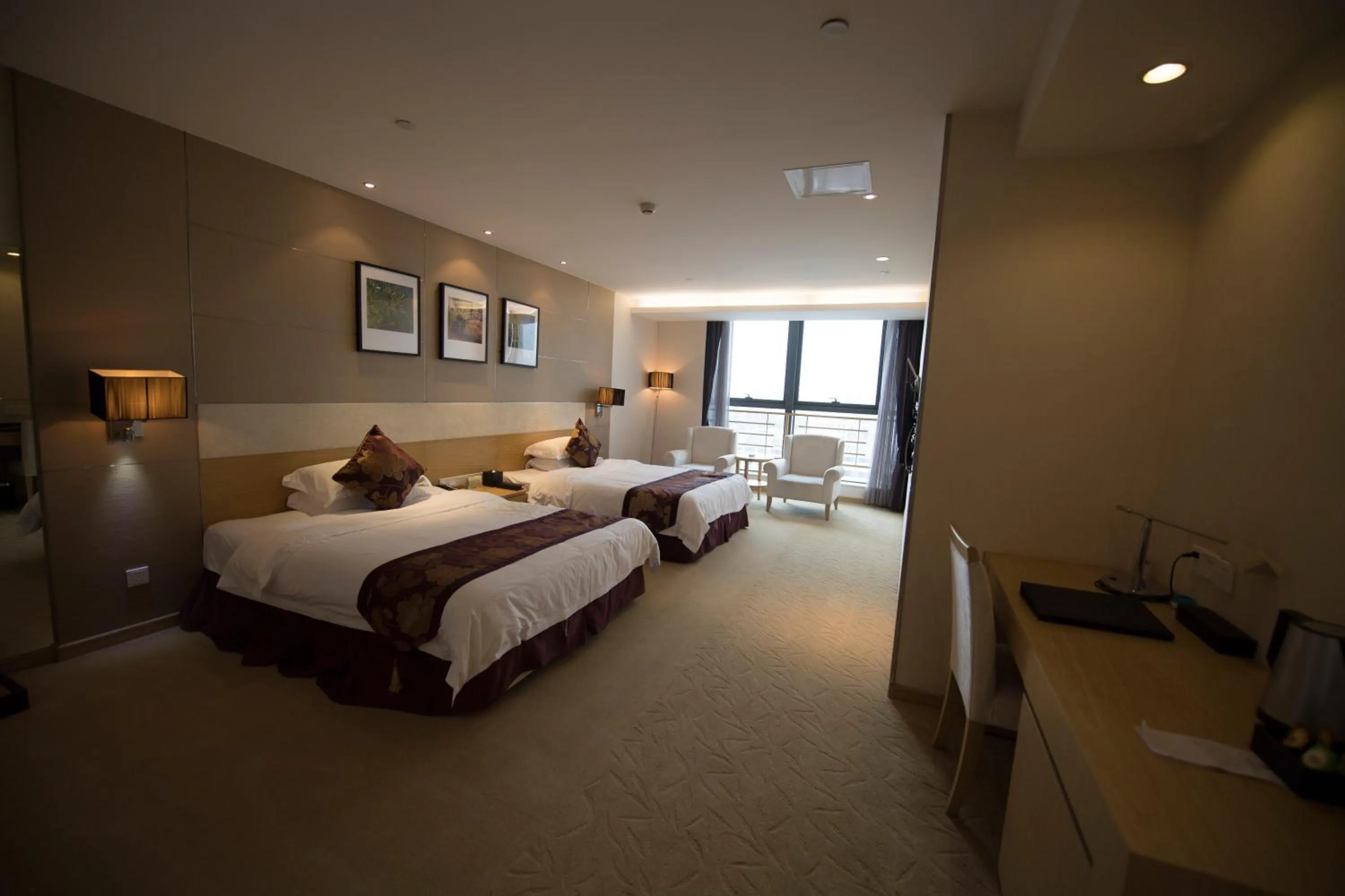 Family Double Room in Suzhou Sun Plaza Hotel