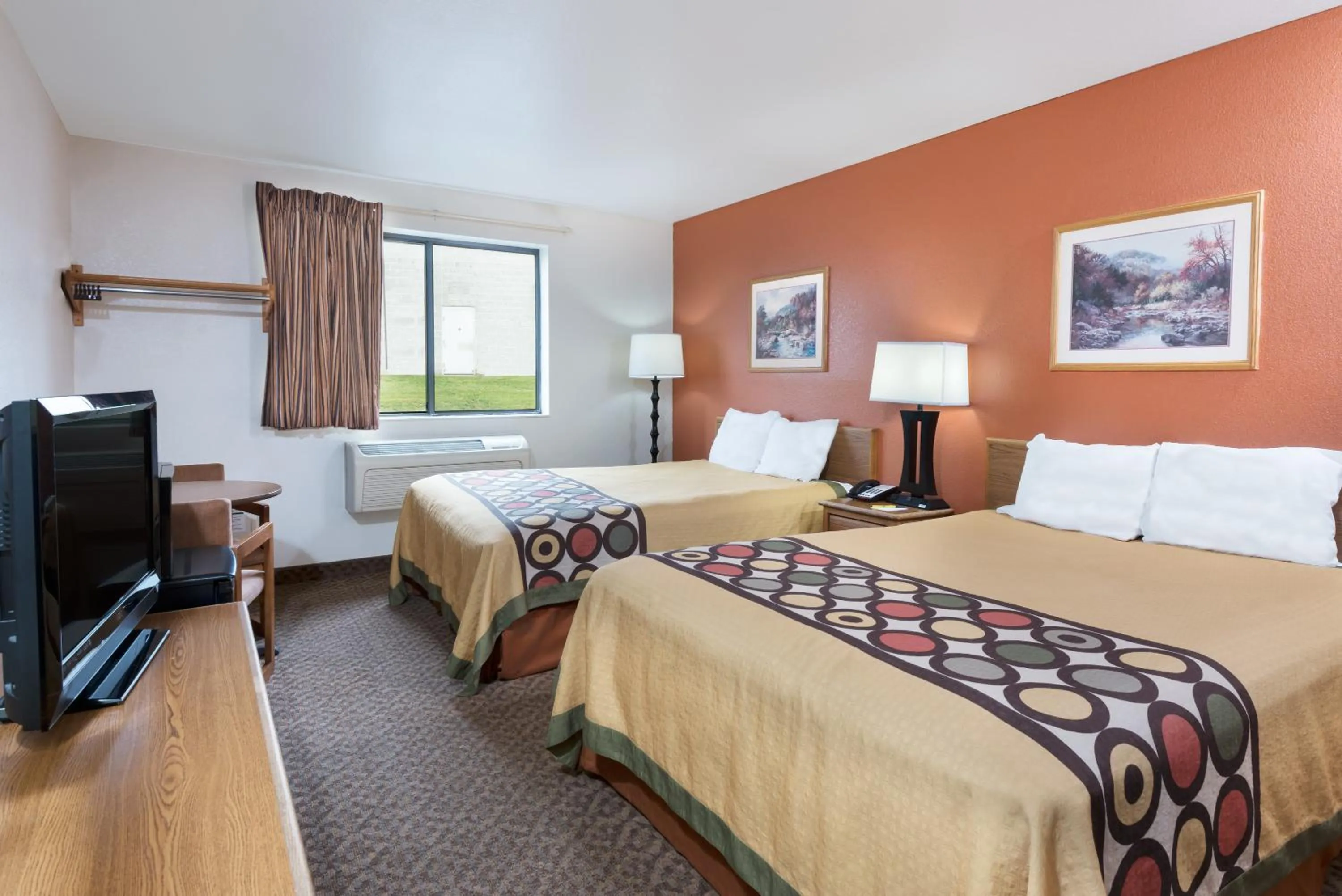 Queen Room with Two Queen Beds - Non-Smoking in Super 8 by Wyndham Morgantown