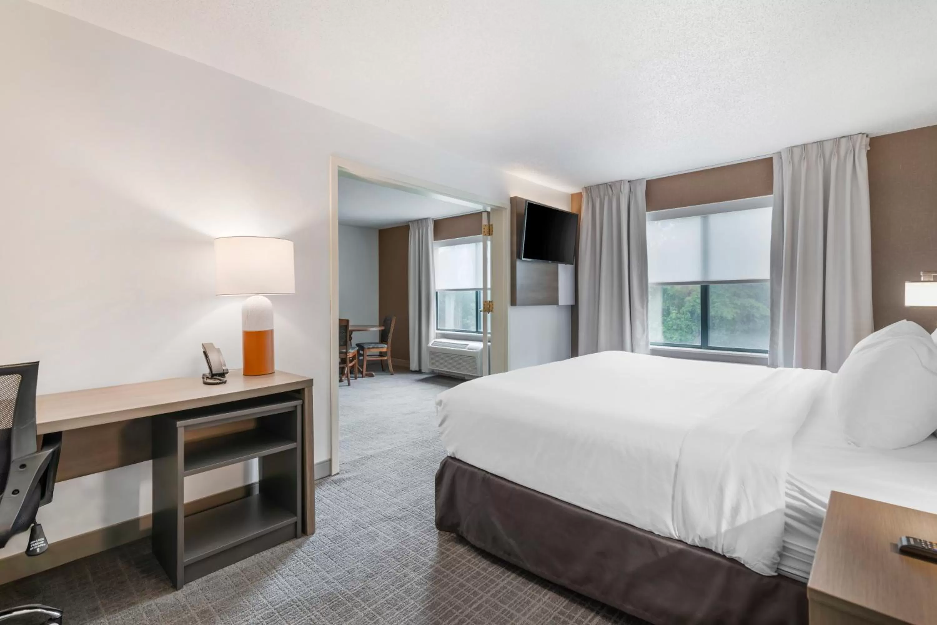King Suite with Sofa Bed and Two TVs - Non-Smoking in Comfort Inn & Suites Lake George