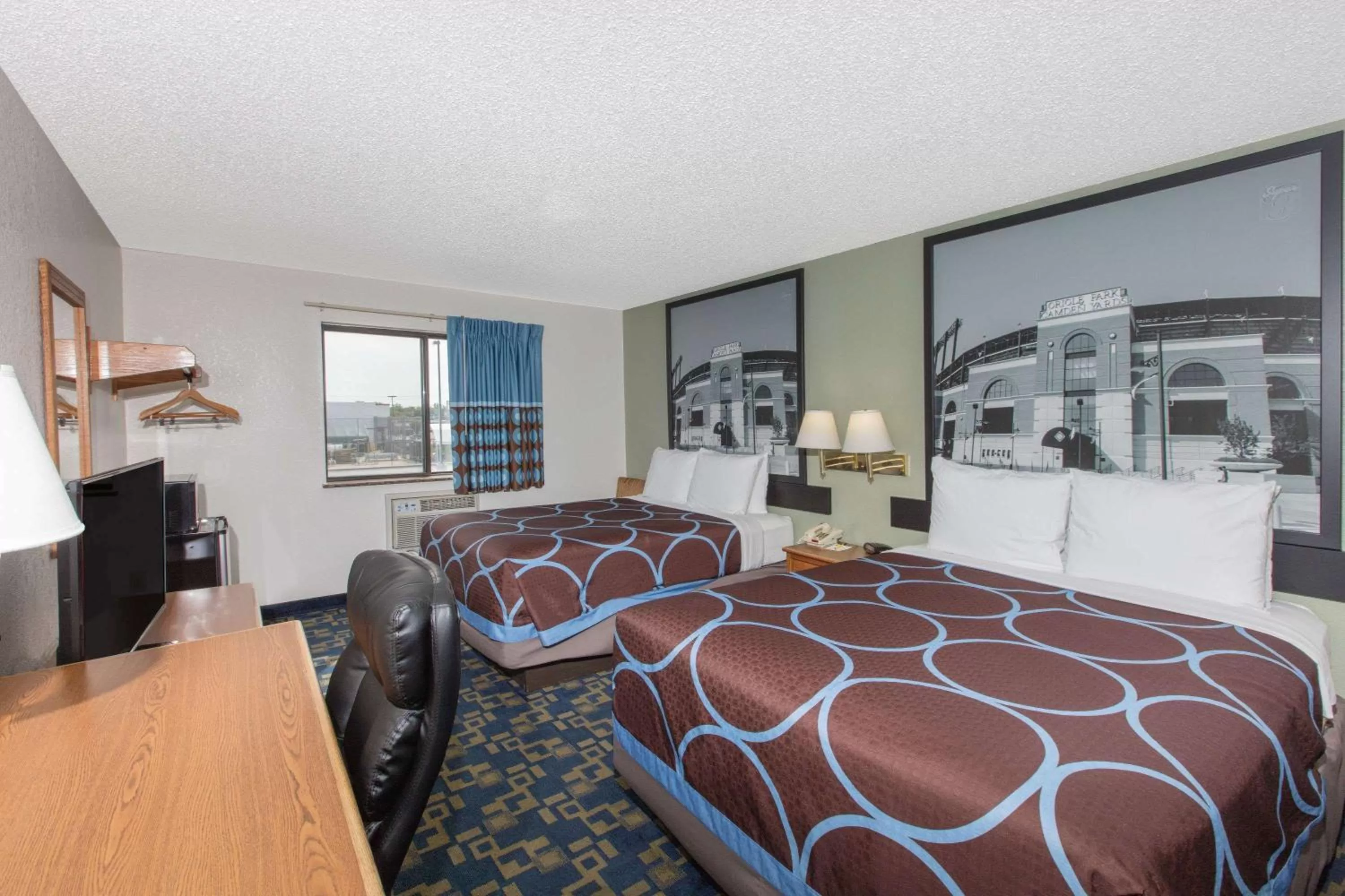 Queen Room with Two Queen Beds - Non-Smoking in Super 8 by Wyndham Aberdeen MD