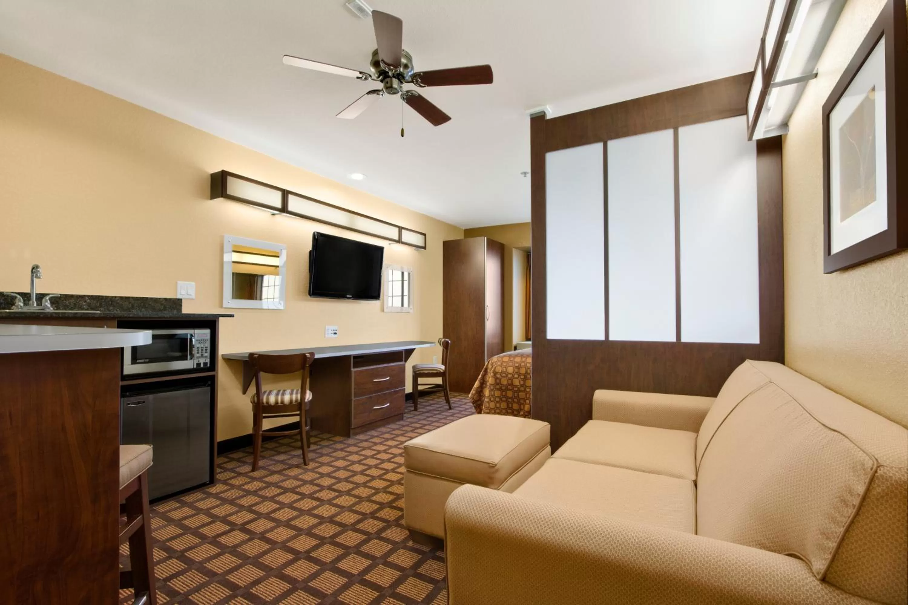 Queen Studio Suite - Non-Smoking in Microtel Inn & Suites by Wyndham Round Rock