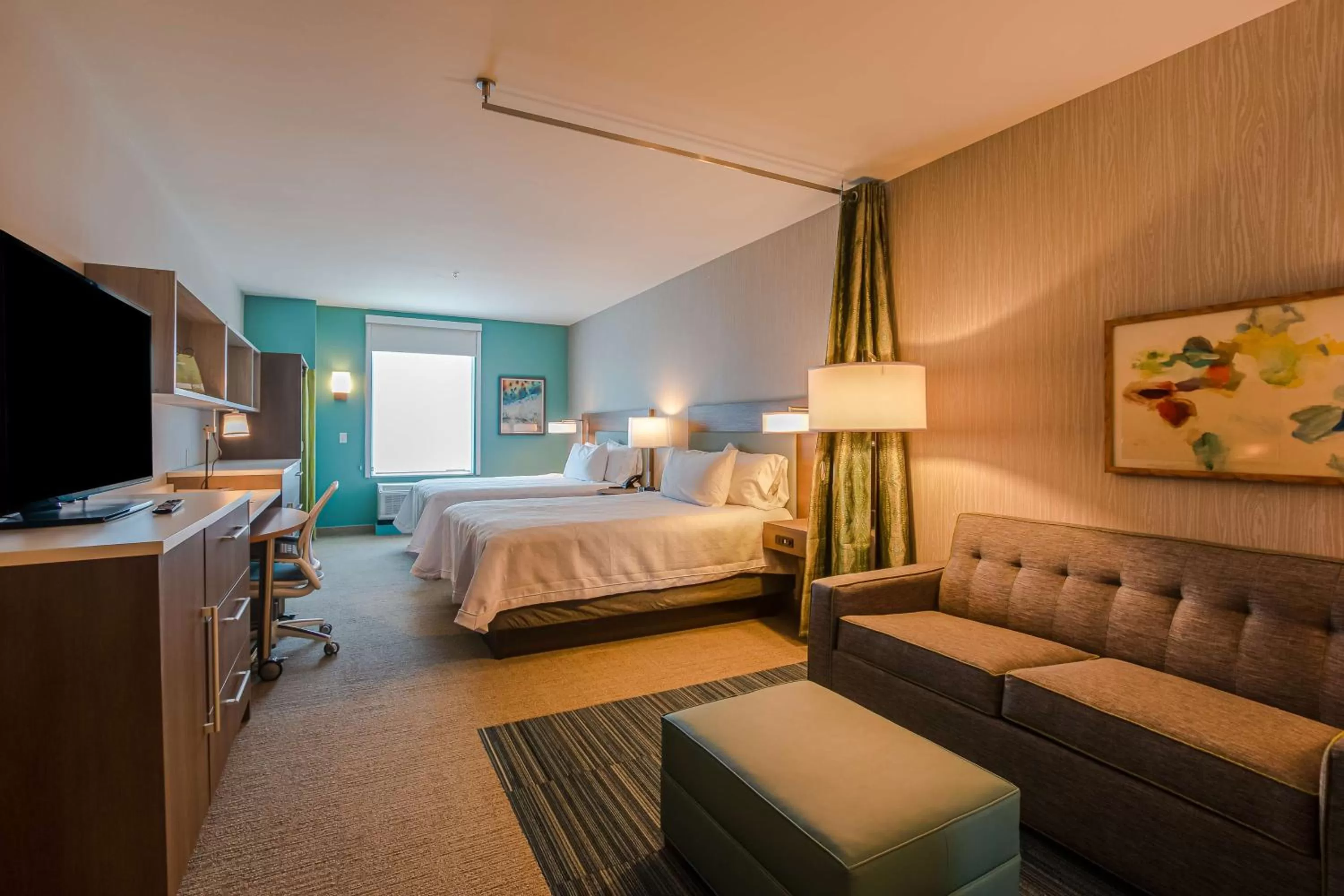 Queen Studio with Two Queen Beds - Mobility and Hearing Access/Non-Smoking in Home2 Suites By Hilton Nashville Bellevue