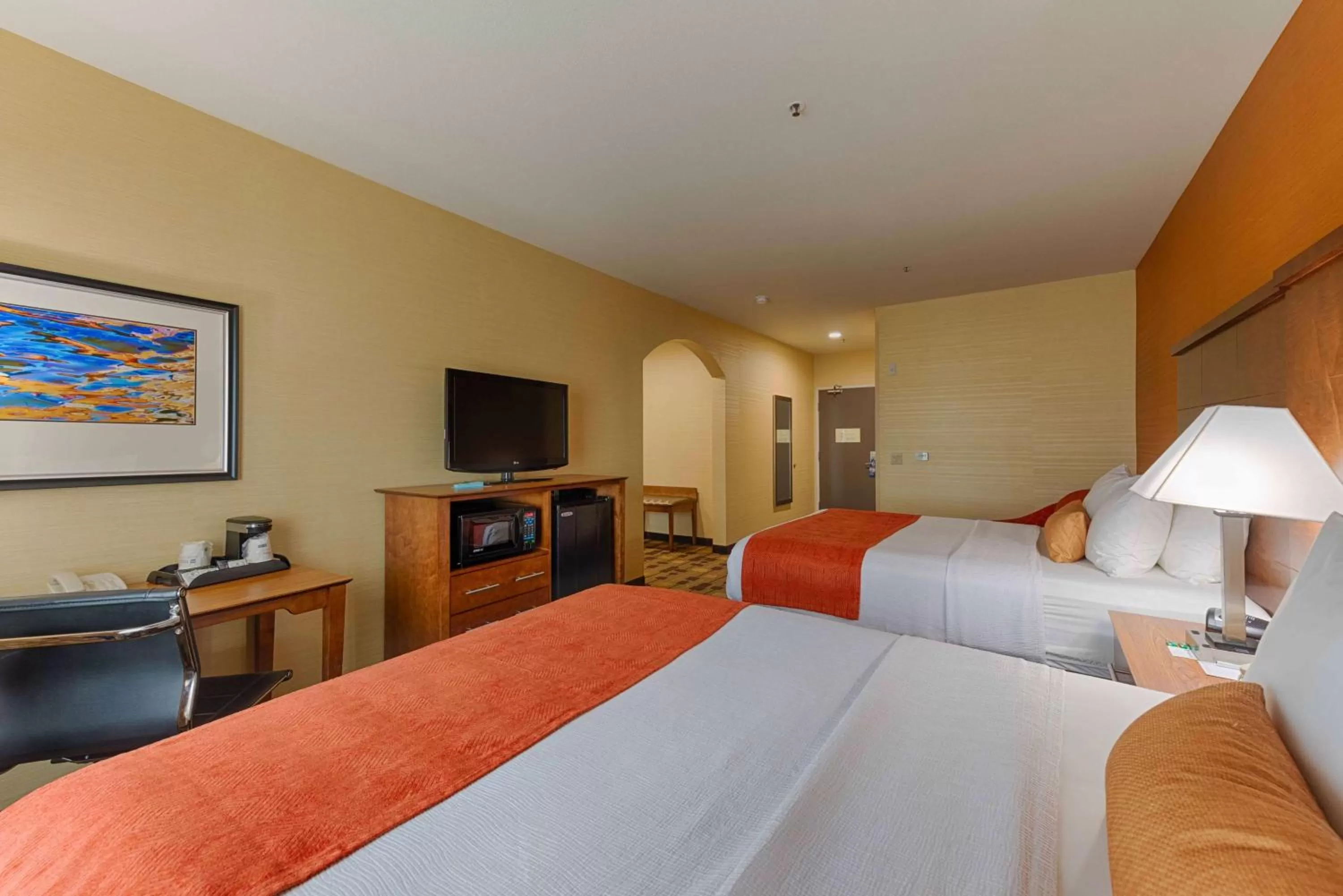 Queen Suite with Two Queen Beds - Non-Smoking in Best Western Plus Delta Inn & Suites
