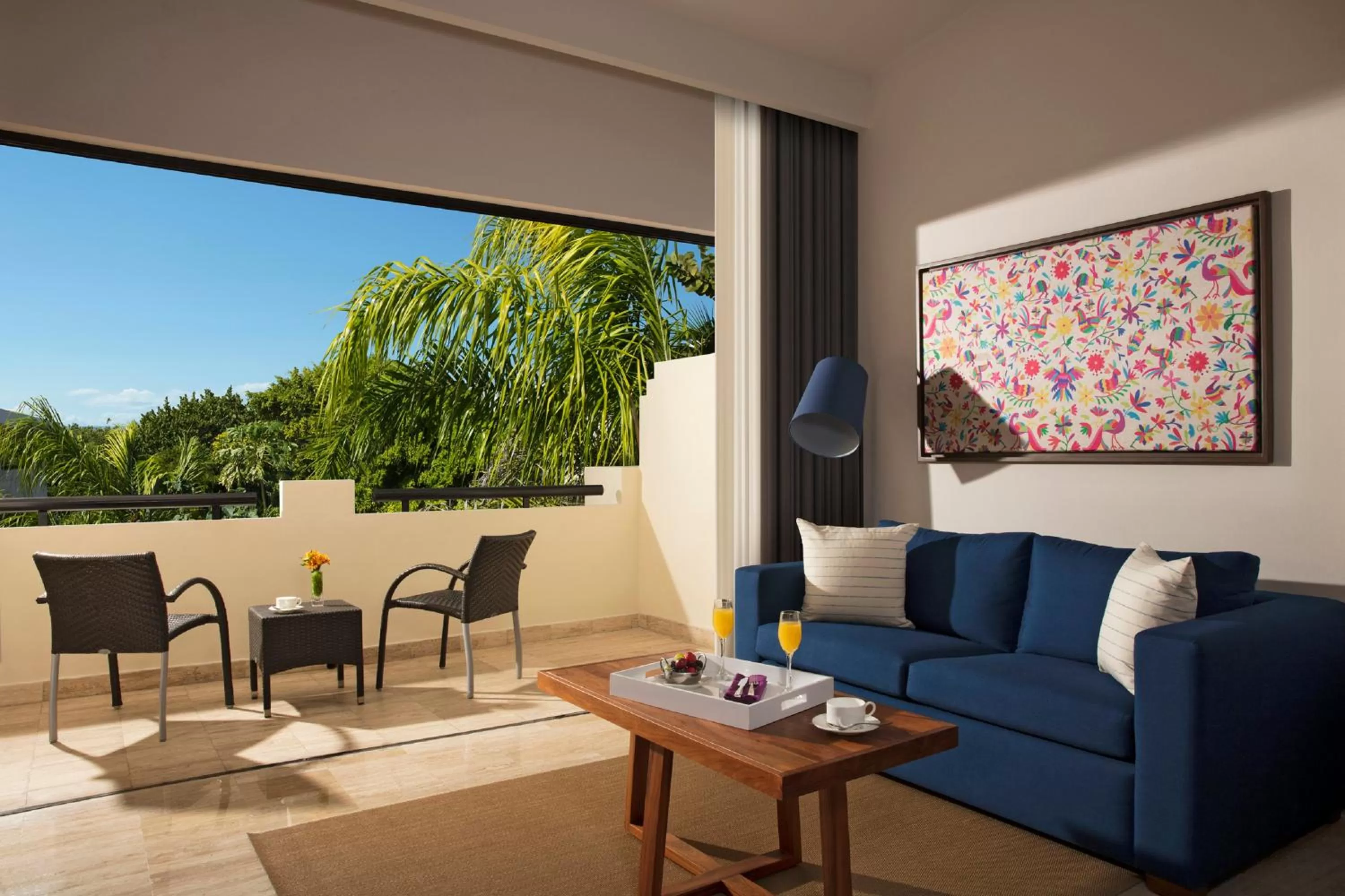 Double Junior Suite with Tropical View - single occupancy in Dreams Sapphire Resort & Spa