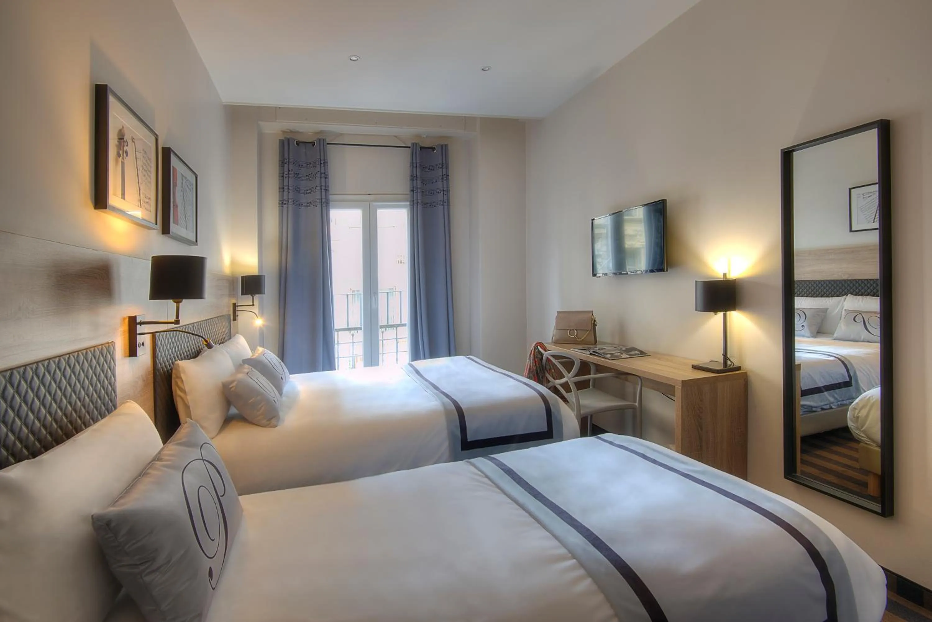 Bedroom, Bed in Hotel Paganini