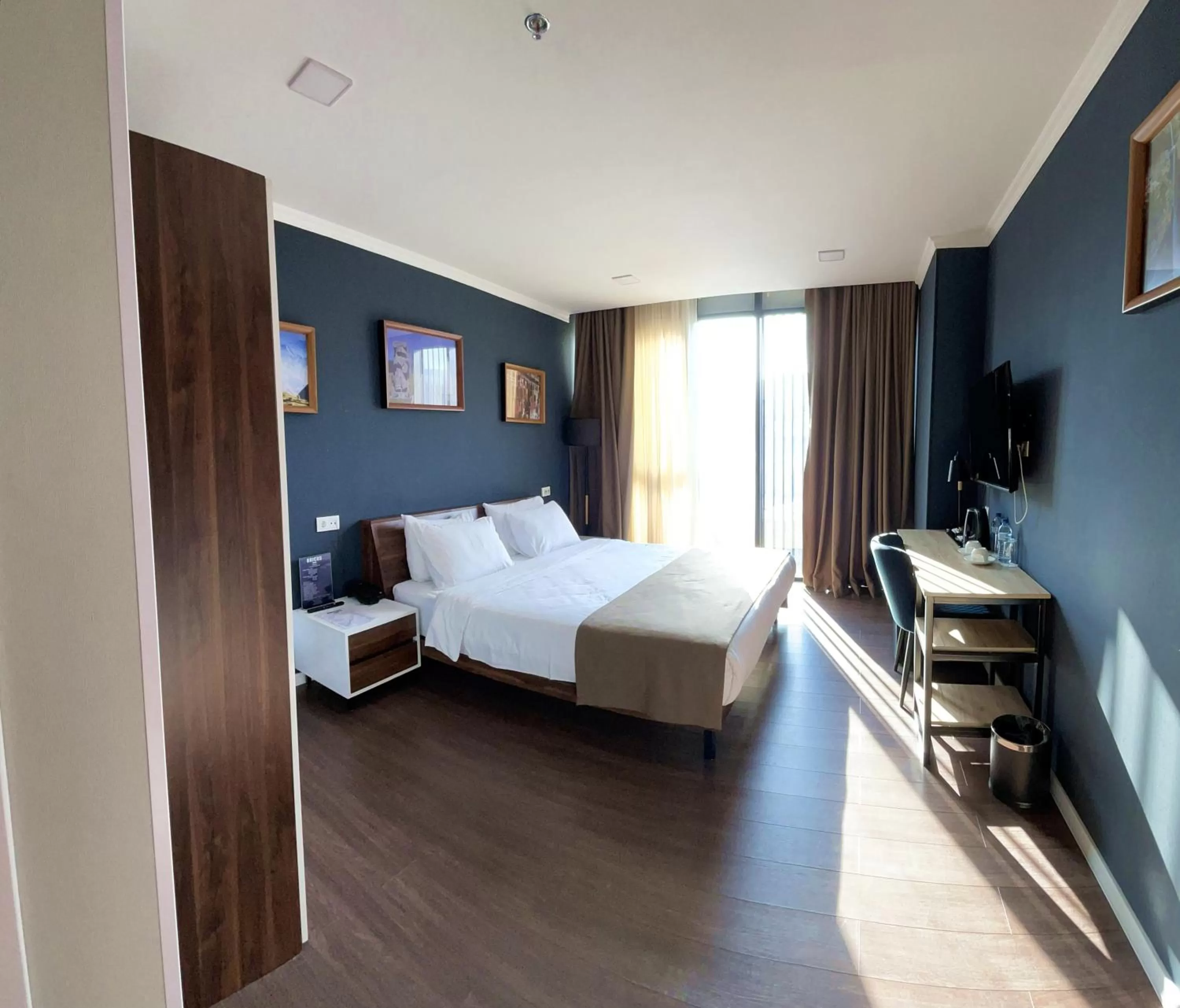 Bed in Bricks Hotel