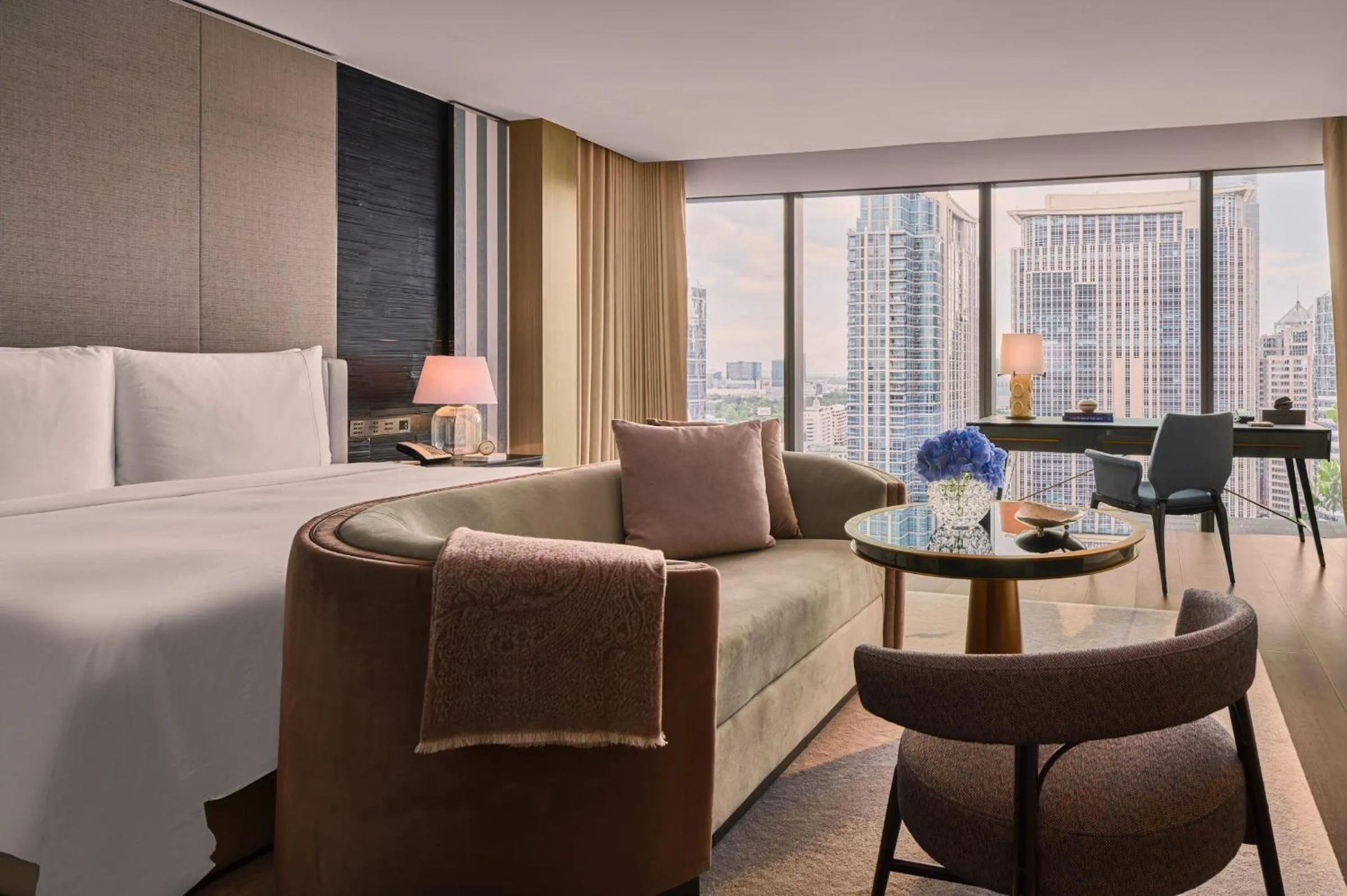 Studio Twin Room in Rosewood Bangkok