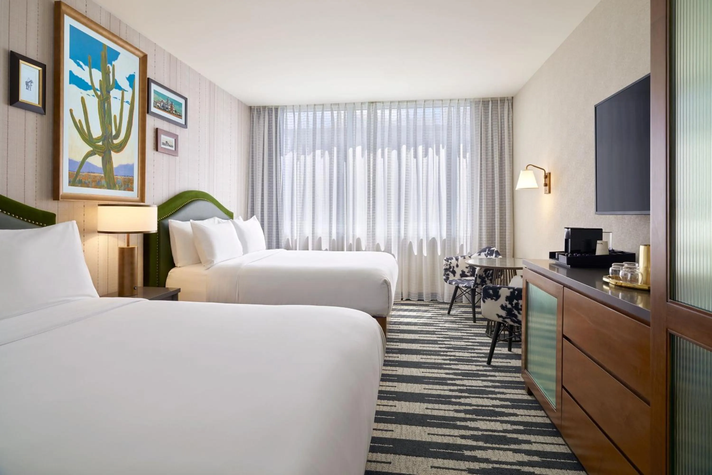 Queen Room with Two Queen Beds in The Leo Kent Hotel, Tucson, a Tribute Portfolio Hotel