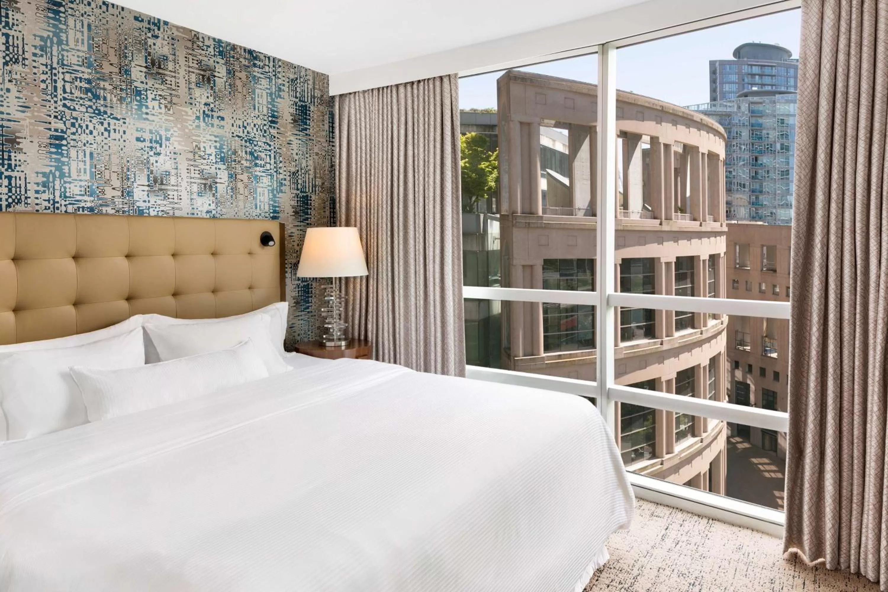 Two-Room Deluxe King Suite in Hilton Vancouver Downtown, BC, Canada