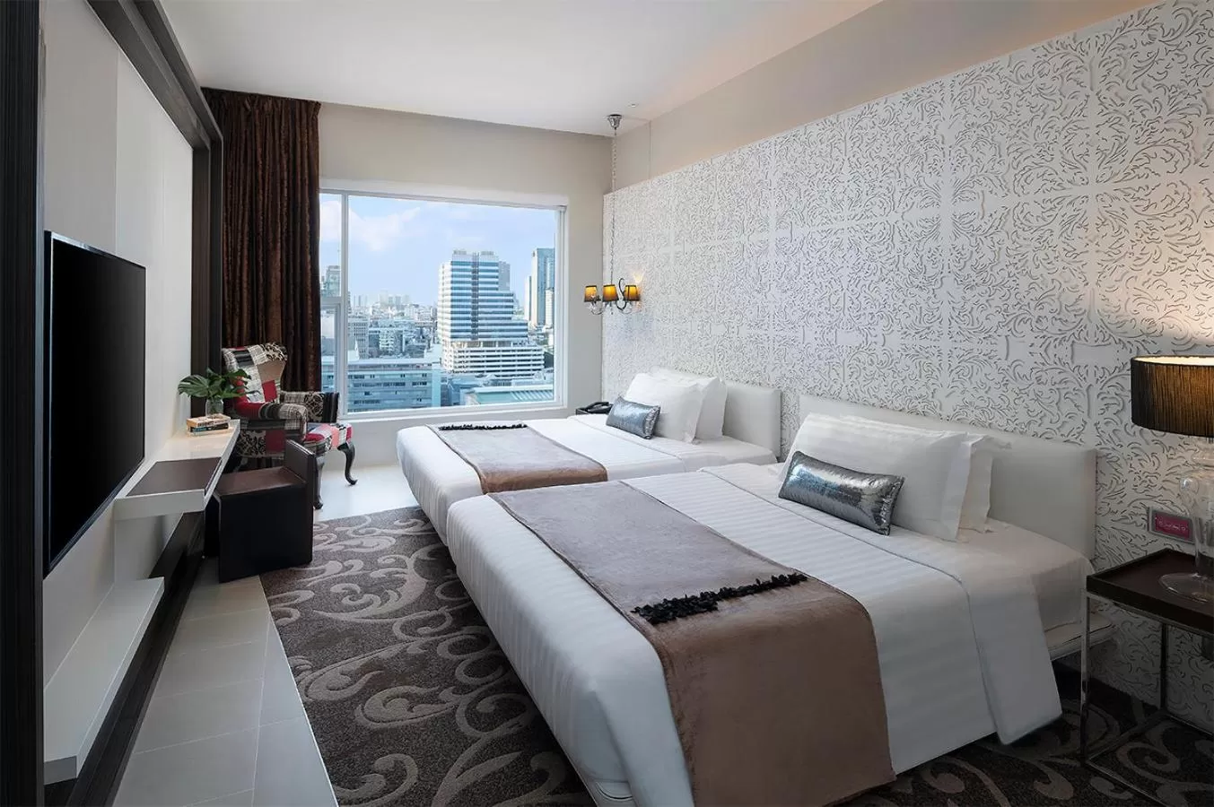 Deluxe Double or Twin Room in Mode Sathorn Hotel - SHA Extra Plus