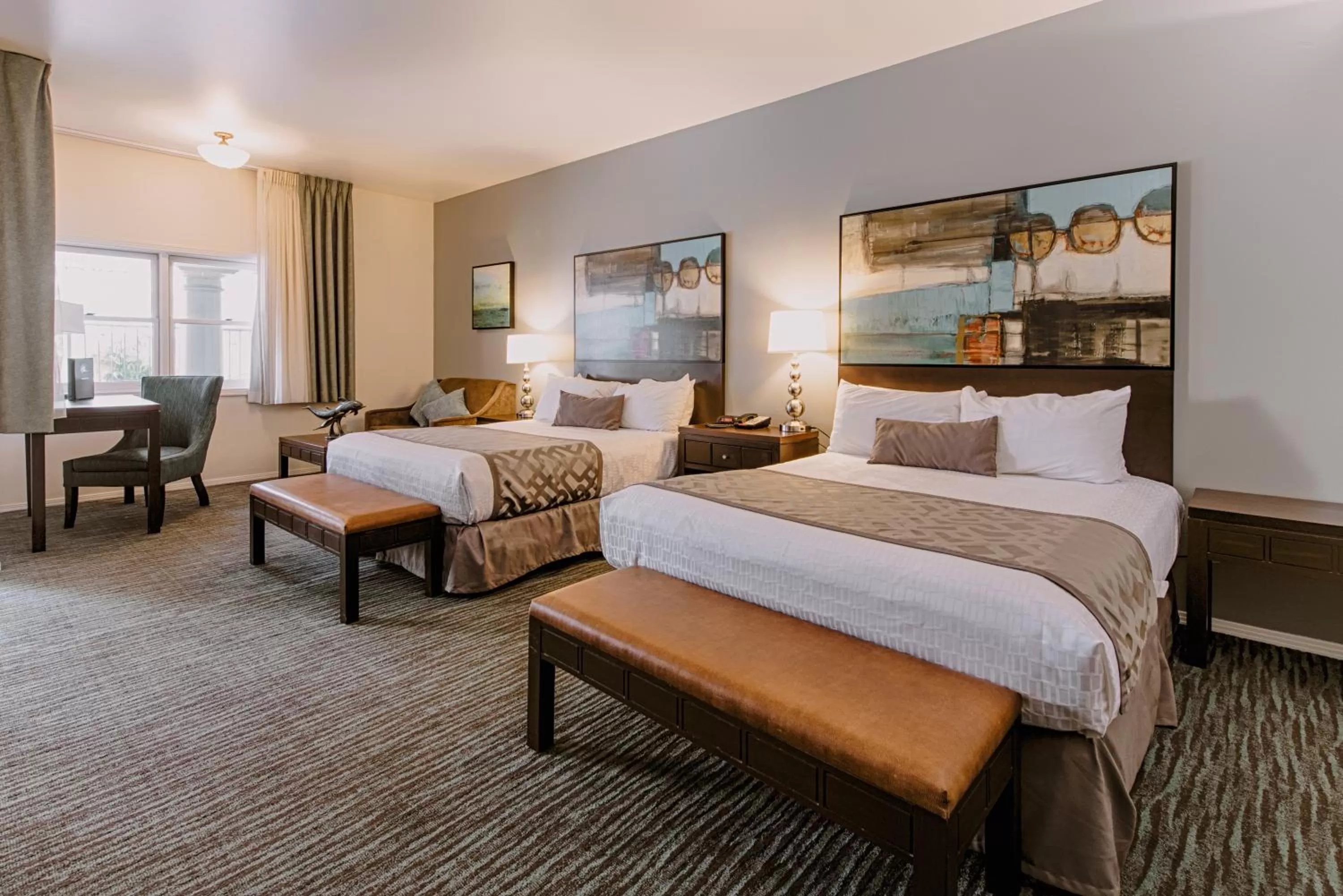Queen Room with Two Queen Beds in Tamarack Beach Hotel