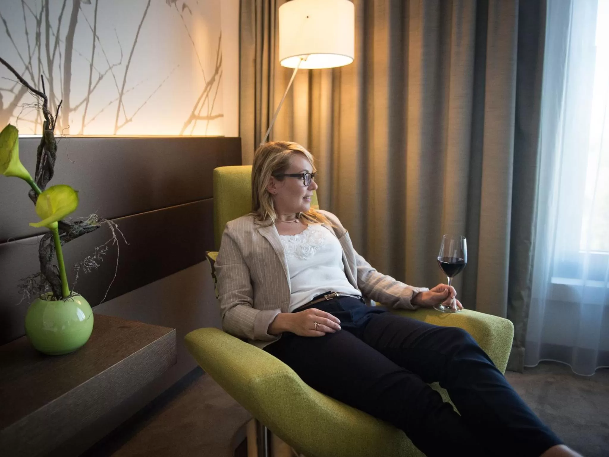 Deluxe Double Room with City View in Atlantic Congress Hotel Essen