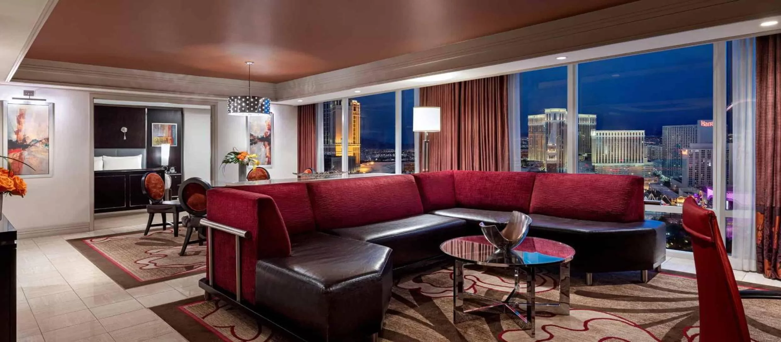 Tower Suite Two Bedroom Roll in Shower Accessible in The Mirage