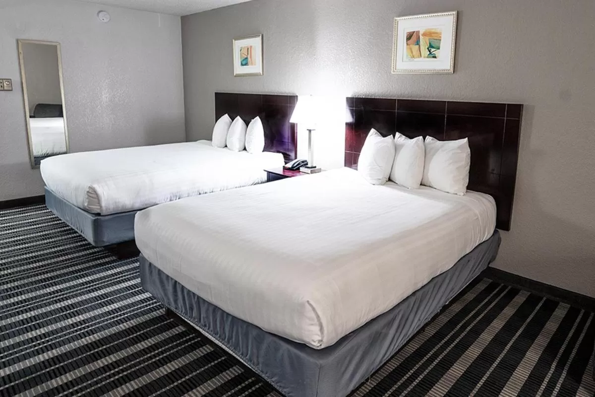 Queen Room with Two Queen Beds in Atrium Hotel and Suites DFW Airport