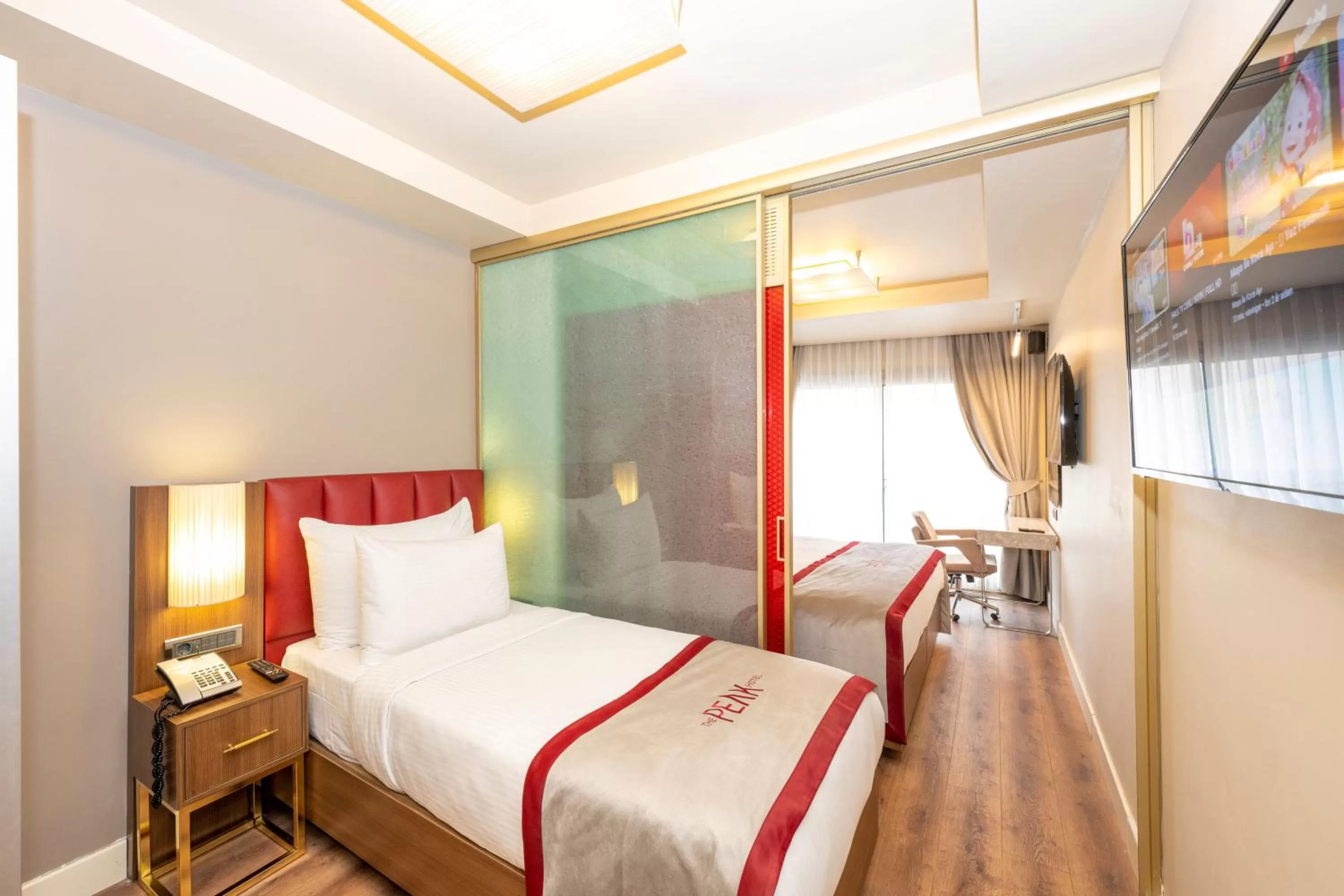 Family Room with Balcony in Ramada By Wyndham Istanbul Pera Taksim
