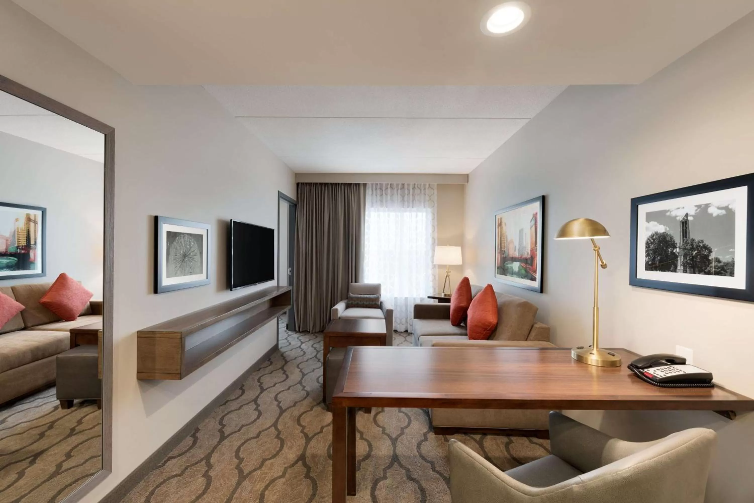 Two-Room Suite with Two Queen Beds - Hearing Accessible in Embassy Suites by Hilton Chicago Naperville