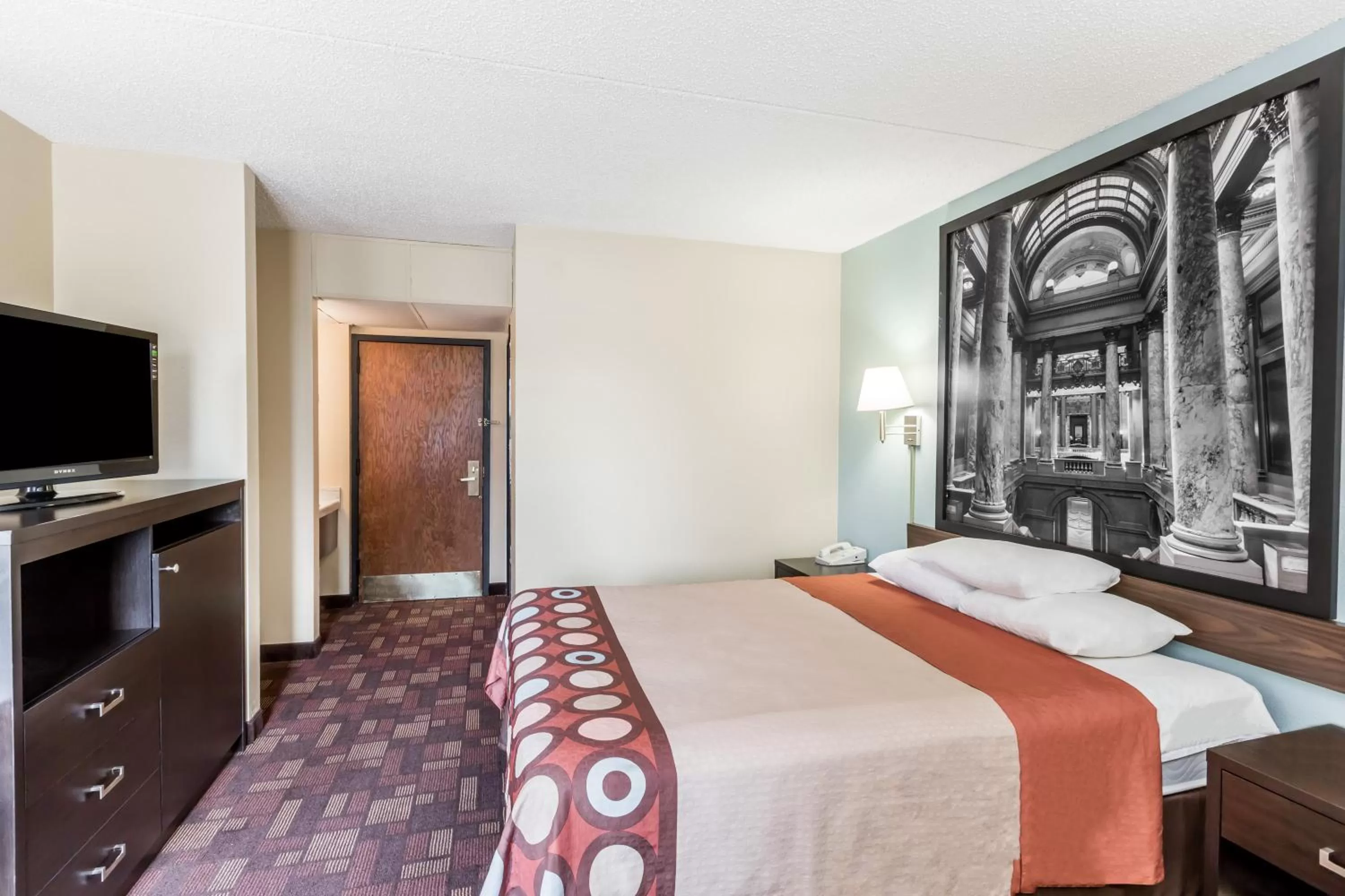Queen Room with Two Queen Beds - Pet Friendly/Non-Smoking in Super 8 by Wyndham Luverne