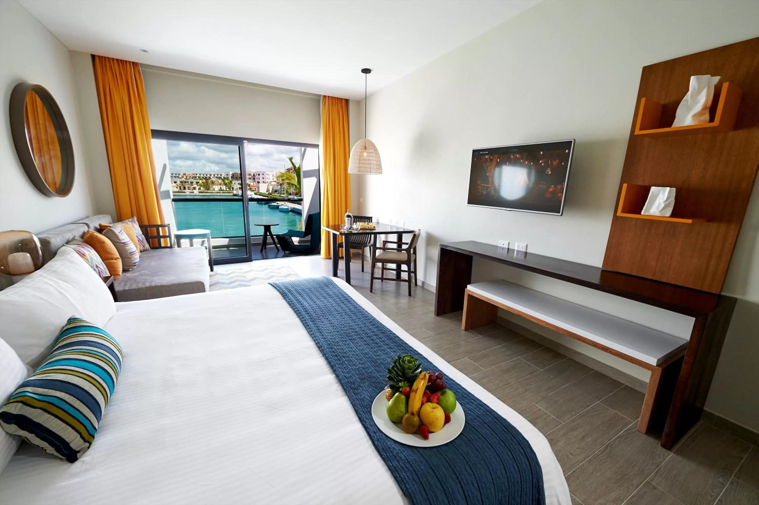 Junior Suite Marina View Cap Cana Benefits in TRS Cap Cana Waterfront & Marina Hotel - Adults Only - All Inclusive