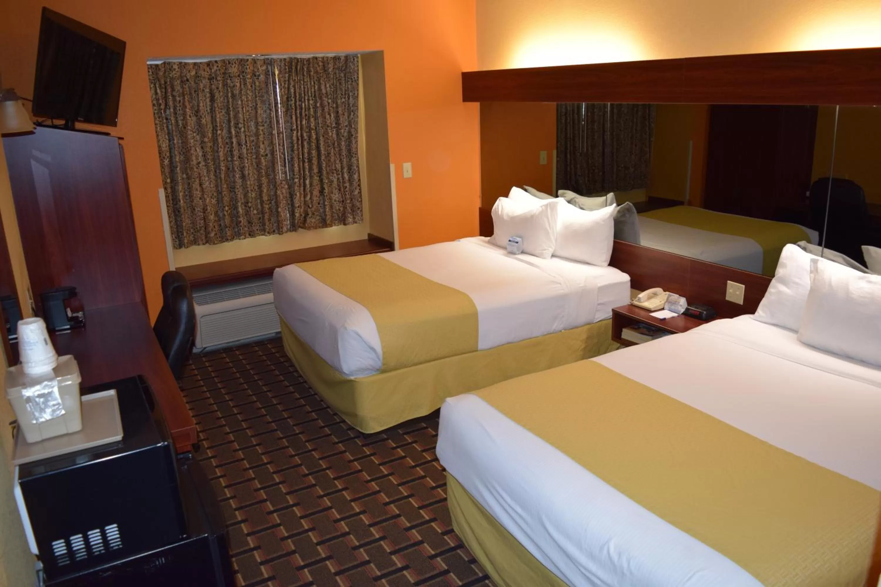 Queen Room with Two Queen Beds- Disability Access - Non-Smoking in Microtel Inn & Suites by Wyndham Rock Hill/Charlotte Area