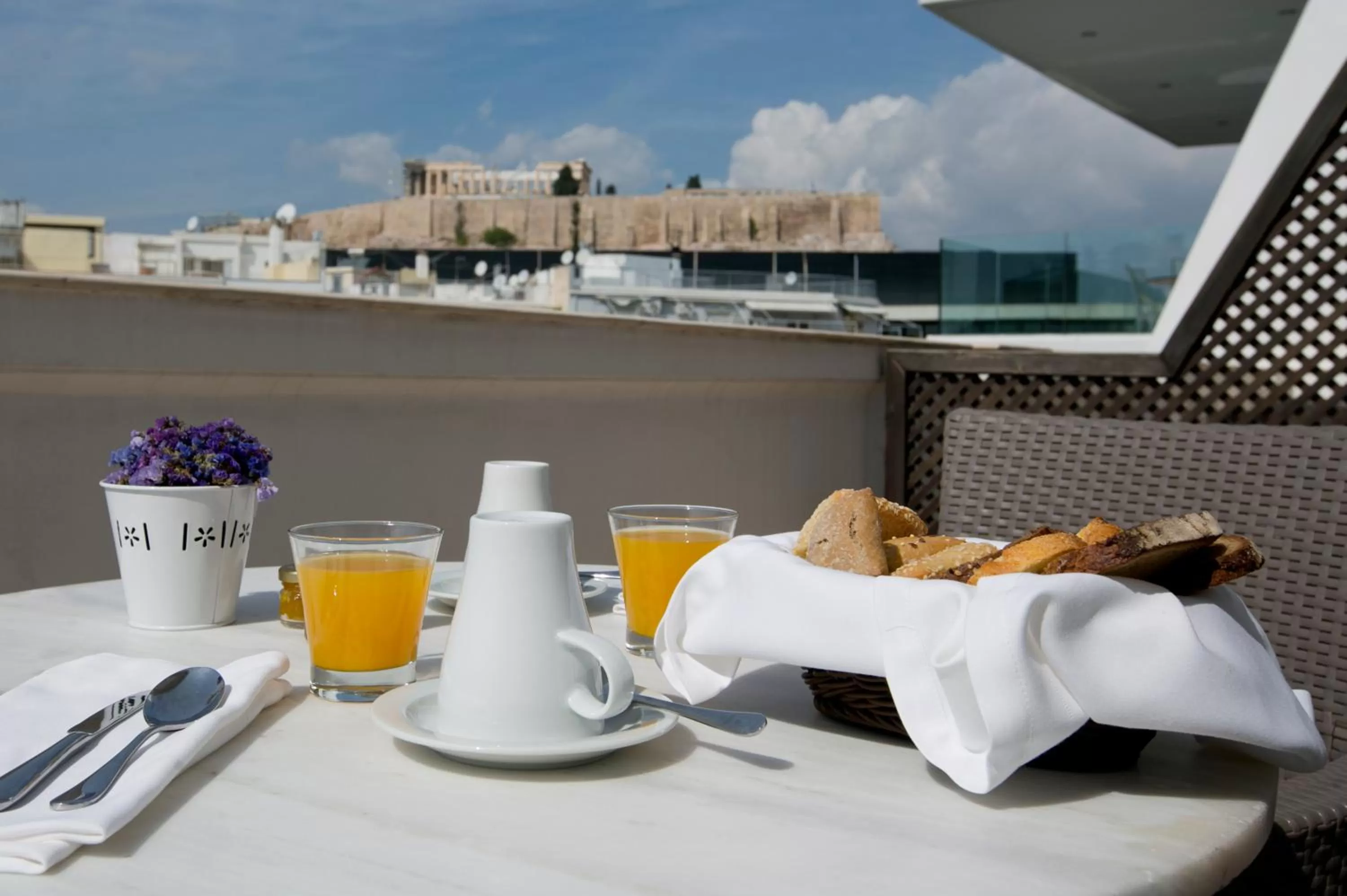 Junior Suite with Acropolis View - single occupancy in Hera Hotel