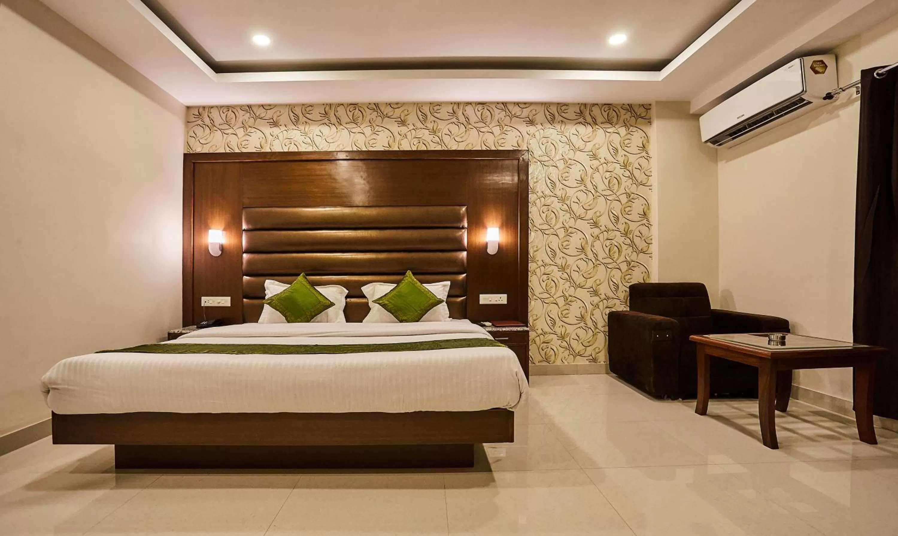 Premium Room With Balcony - single occupancy in Treebo Grand Legacy Elite With Roof Top Cafe