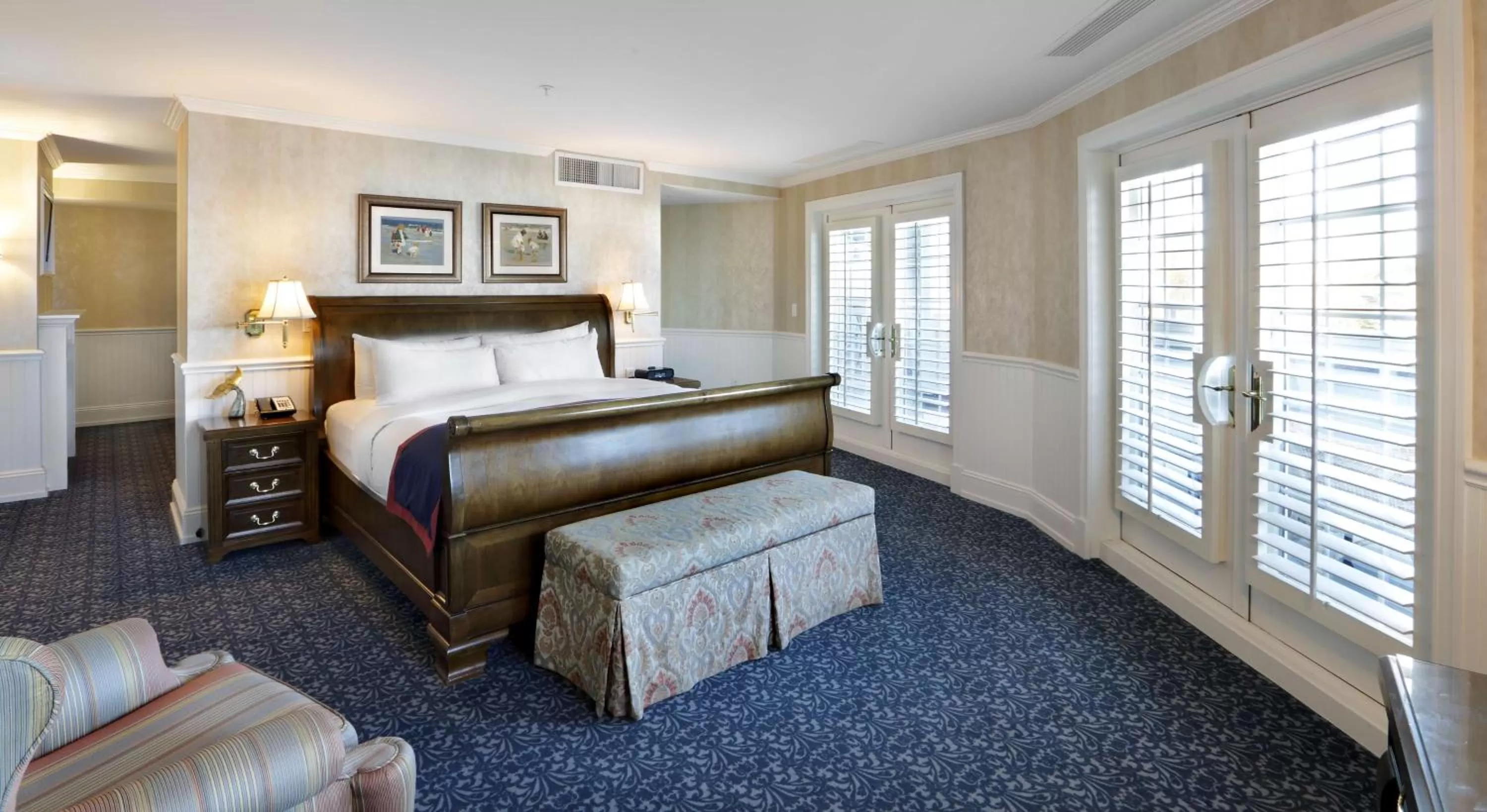 King Room with Balcony and Chaise Lounges in Madison Beach Hotel, Curio Collection by Hilton