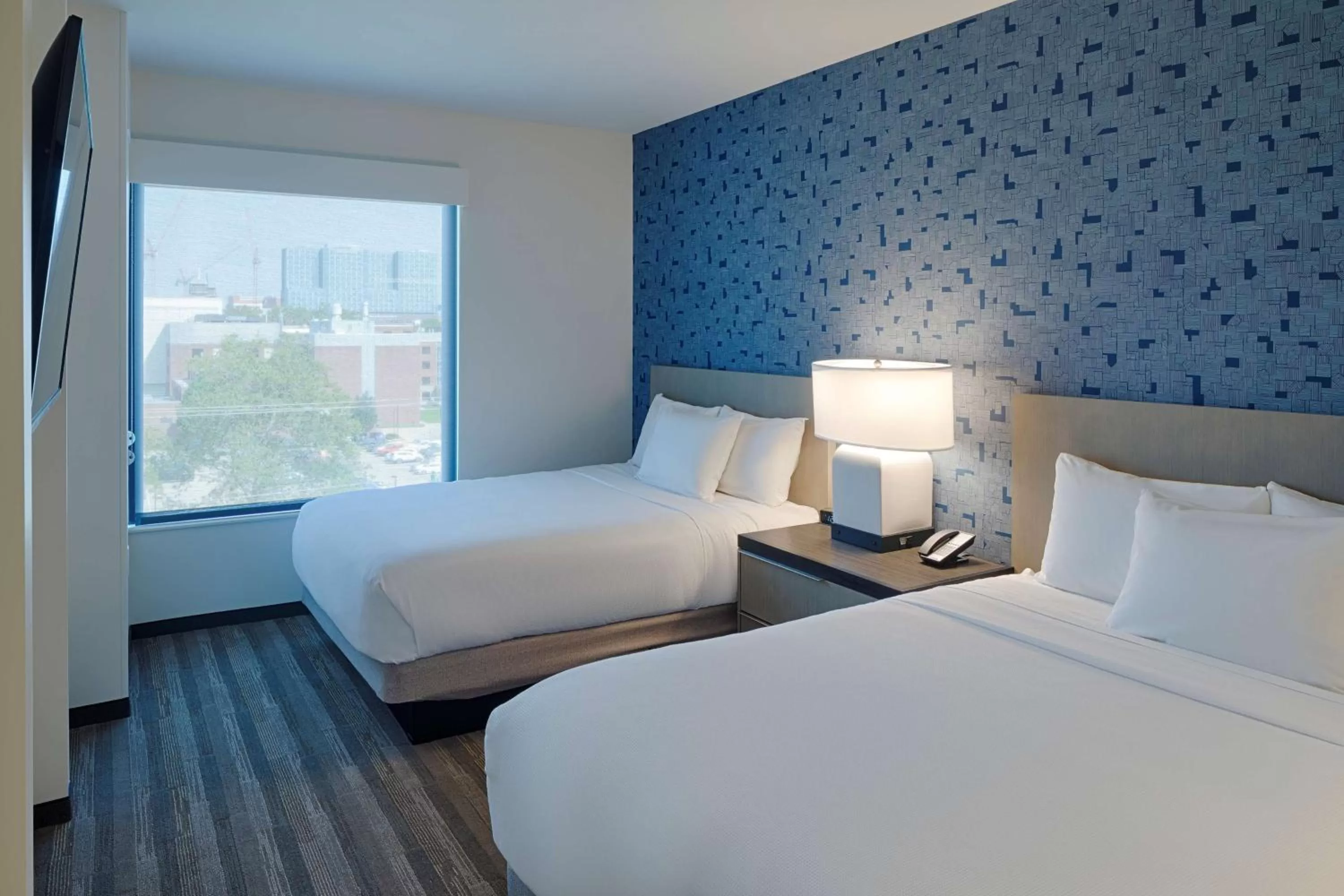 One-Bedroom Suite with Two Queen Beds and Sofa Bed in Hyatt House Columbus OSU Short North