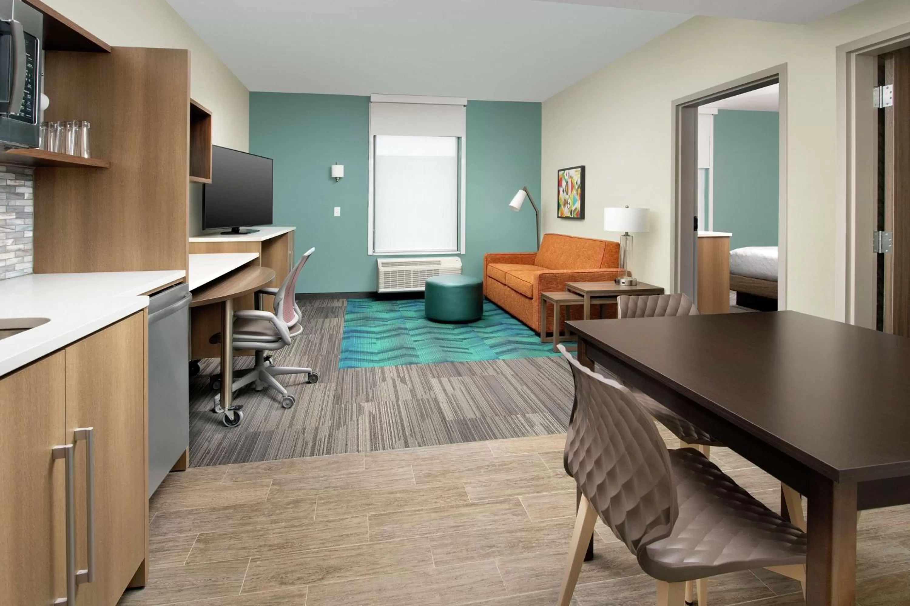 One-Bedroom King Suite - Non-Smoking in Home2 Suites By Hilton Edison