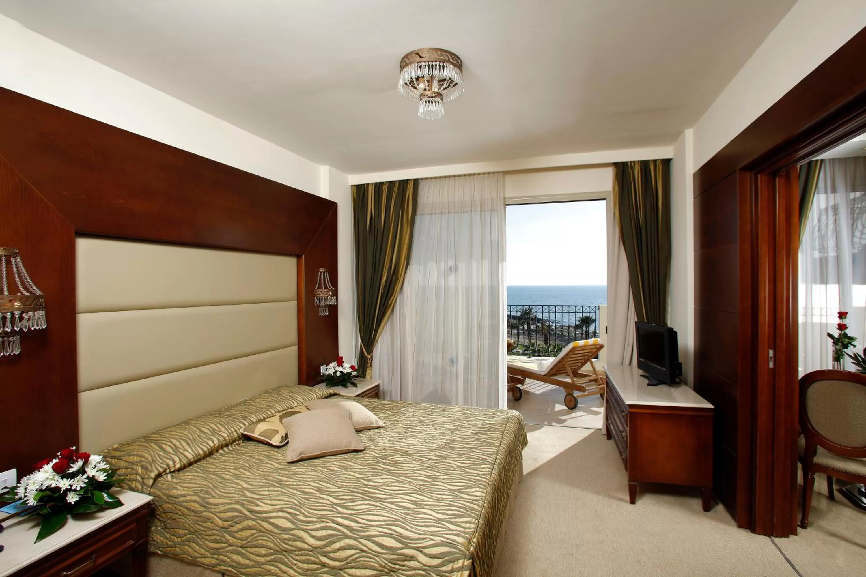 Executive Suite with Sea View in Aquamare Beach Hotel & Spa