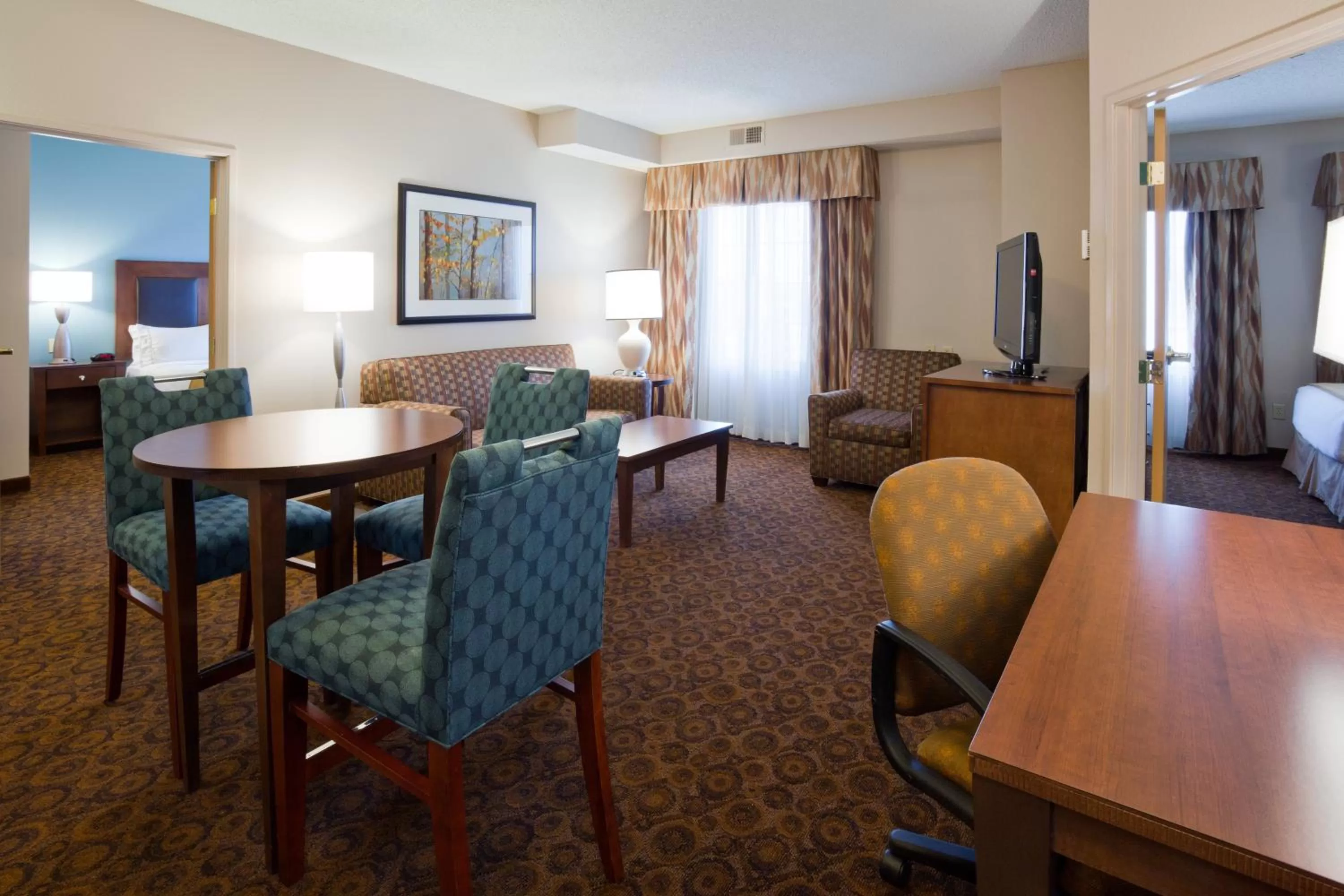 Suite with Hearing Accessible Roll-In Shower - Non-Smoking in Holiday Inn Express and Suites St. Cloud by IHG