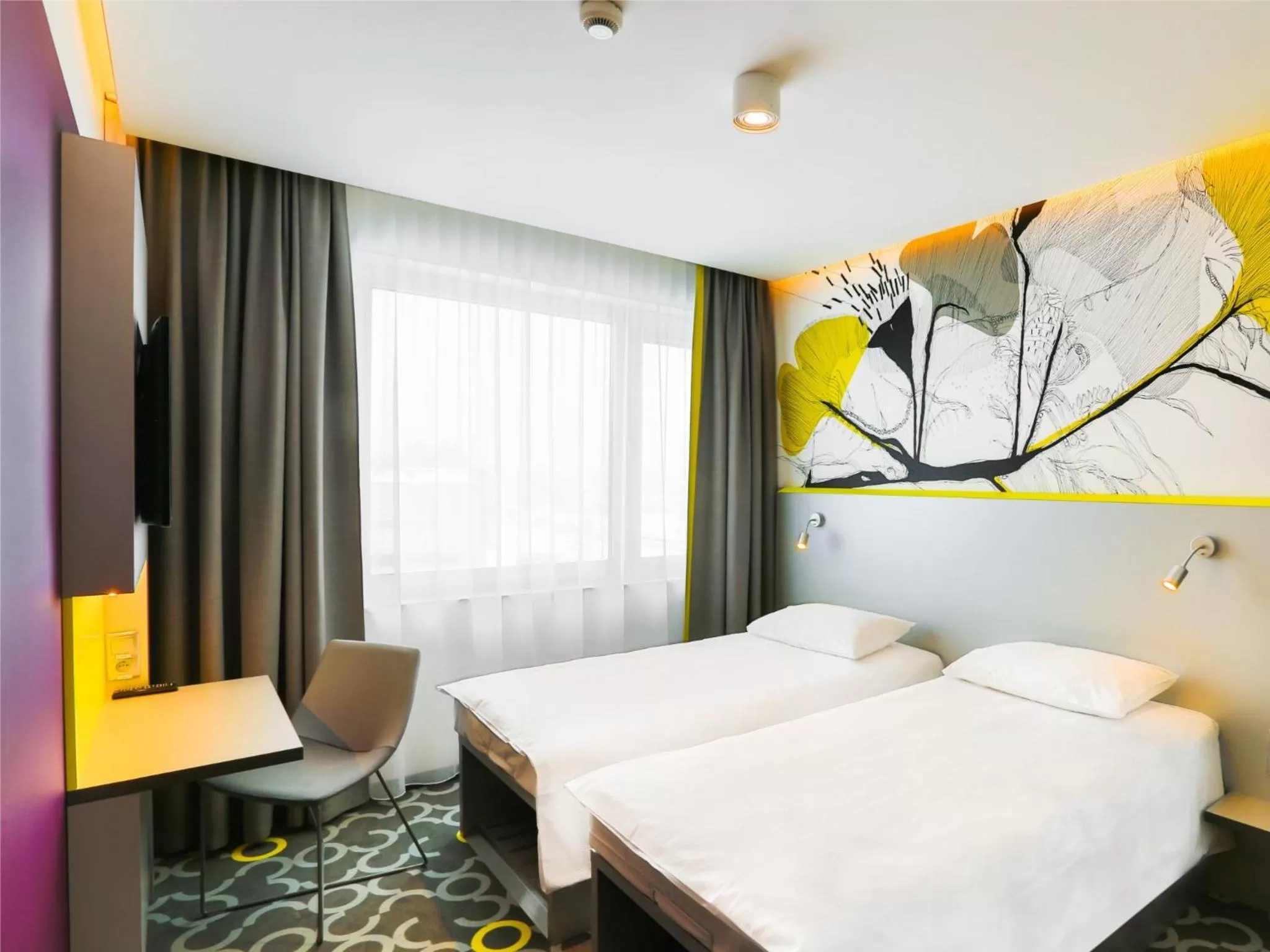 Twin Room - single occupancy in Qubus Hotel Żory