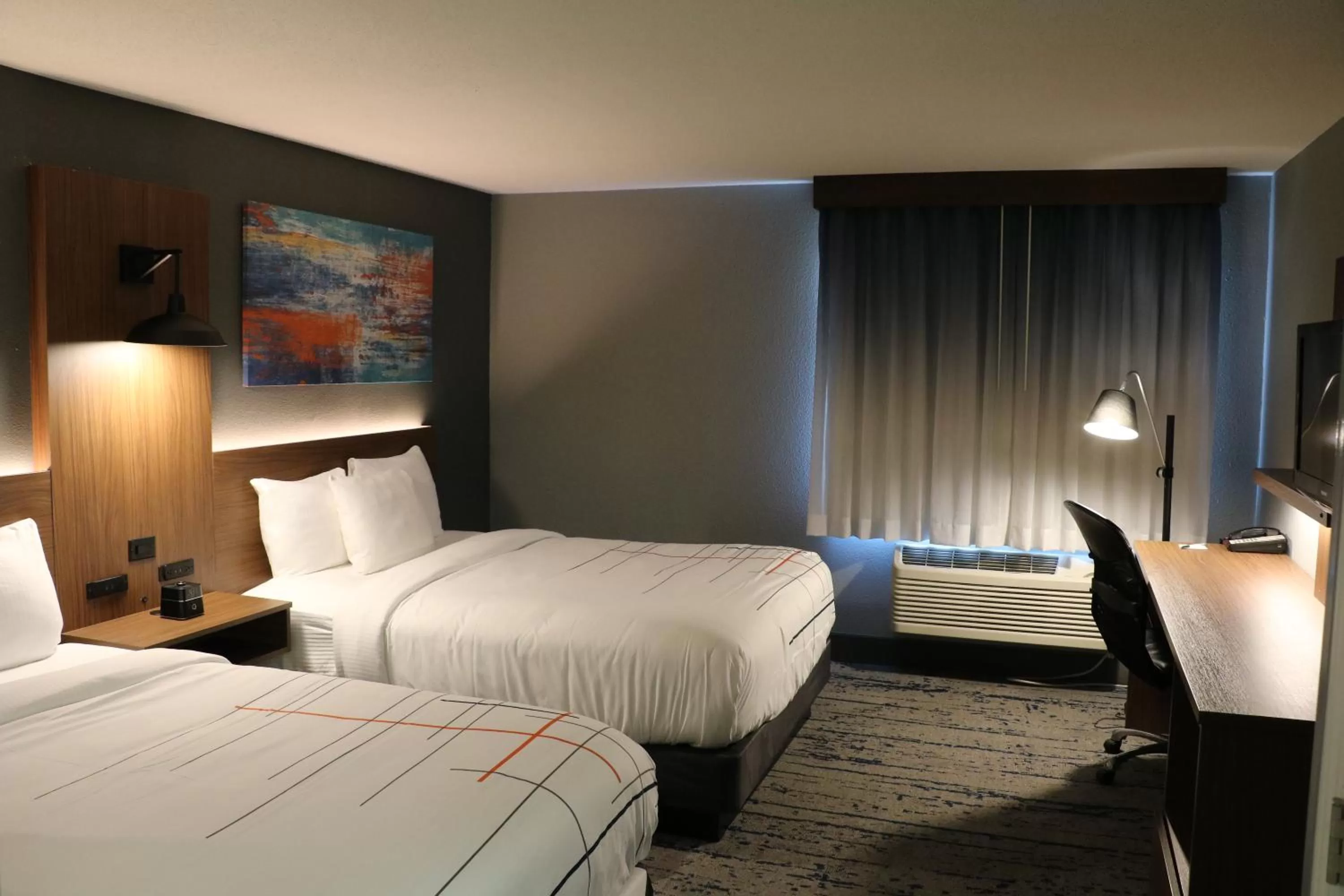 Double Room with Two Double Beds in La Quinta by Wyndham Chicago Gurnee