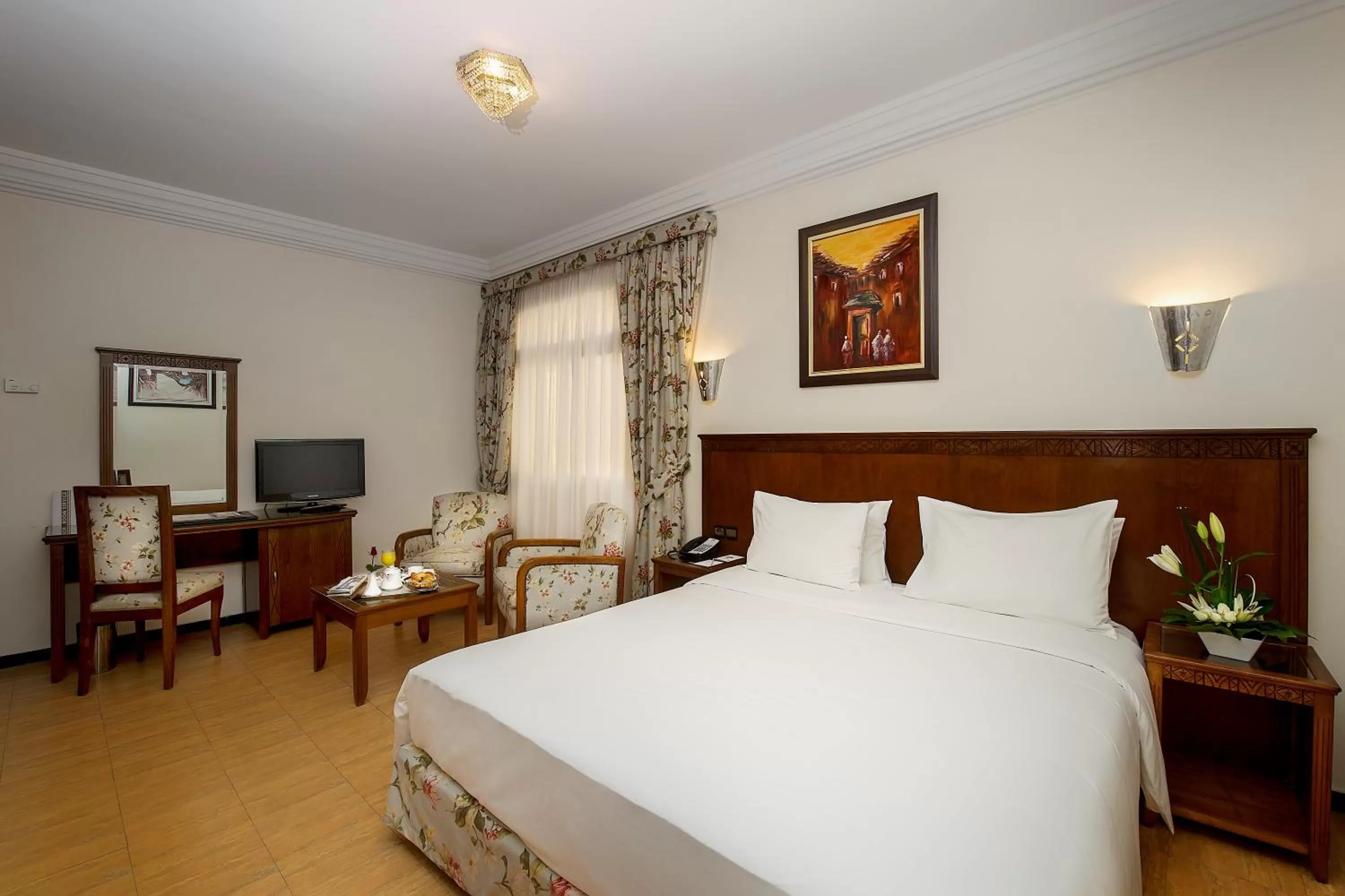 Chambre City Grand lit in Hôtel Club Val d'Anfa Casablanca Ocean view