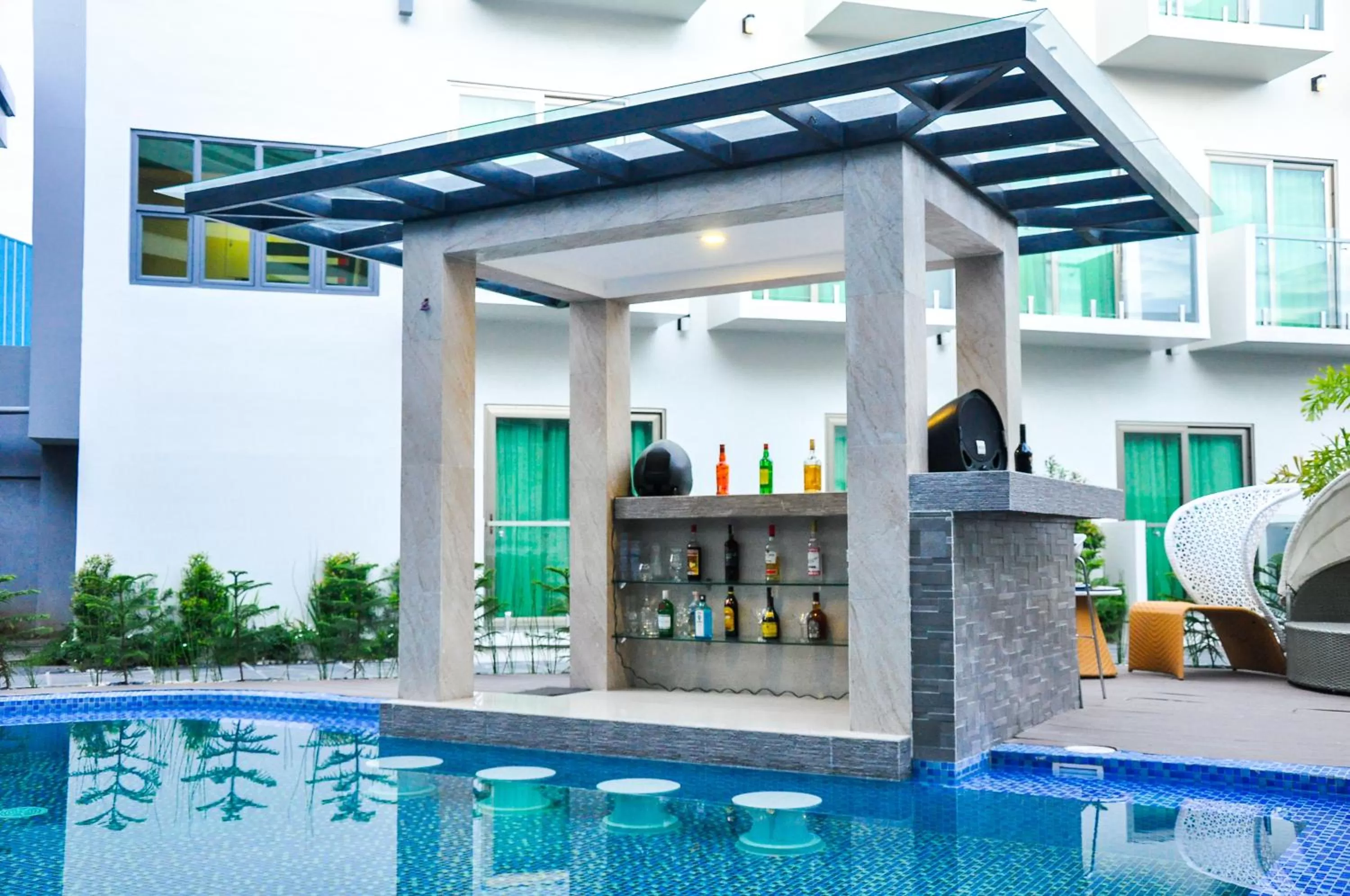 Lounge or bar in Eloisa Royal Suites