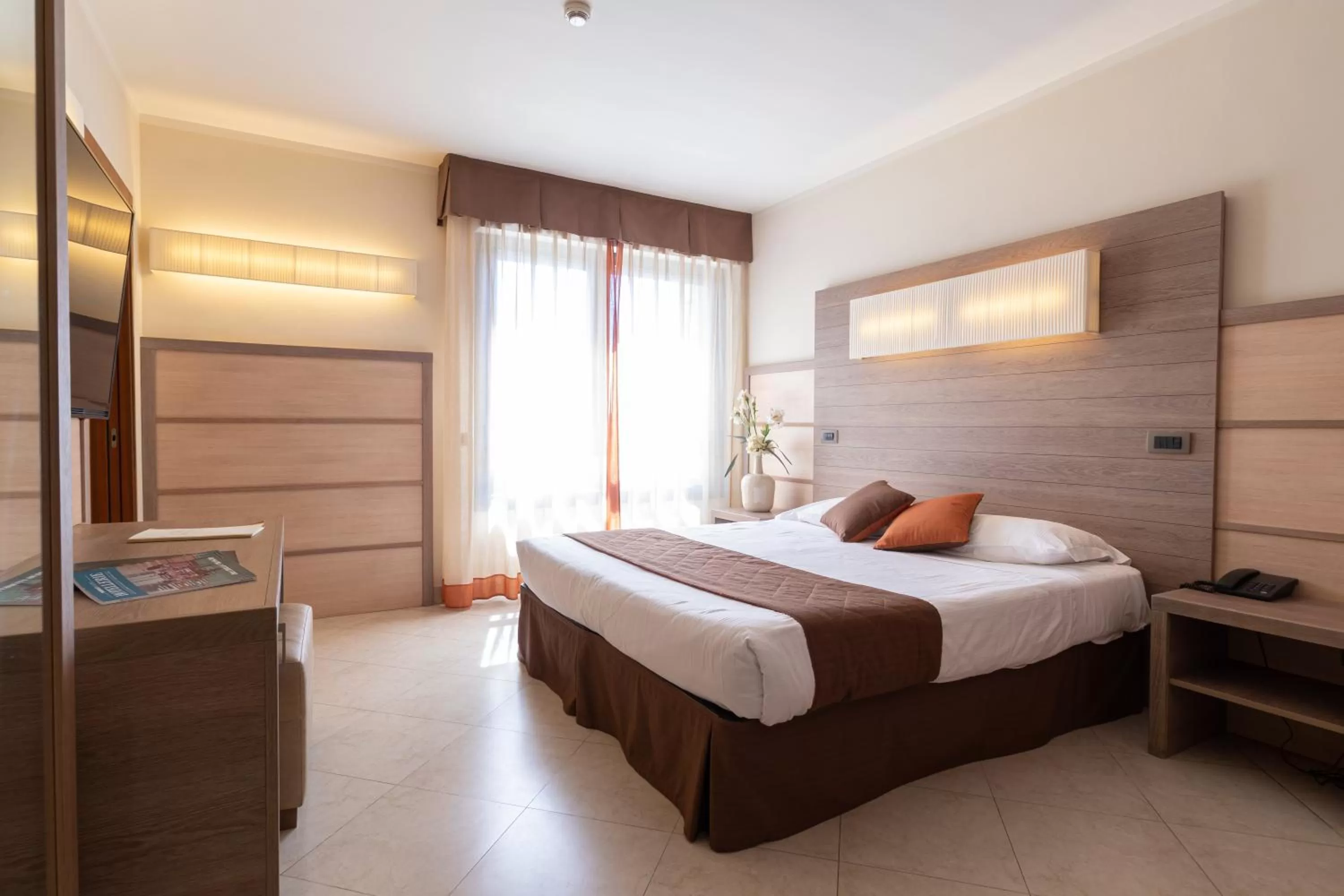 Bed in NilHotel Florence