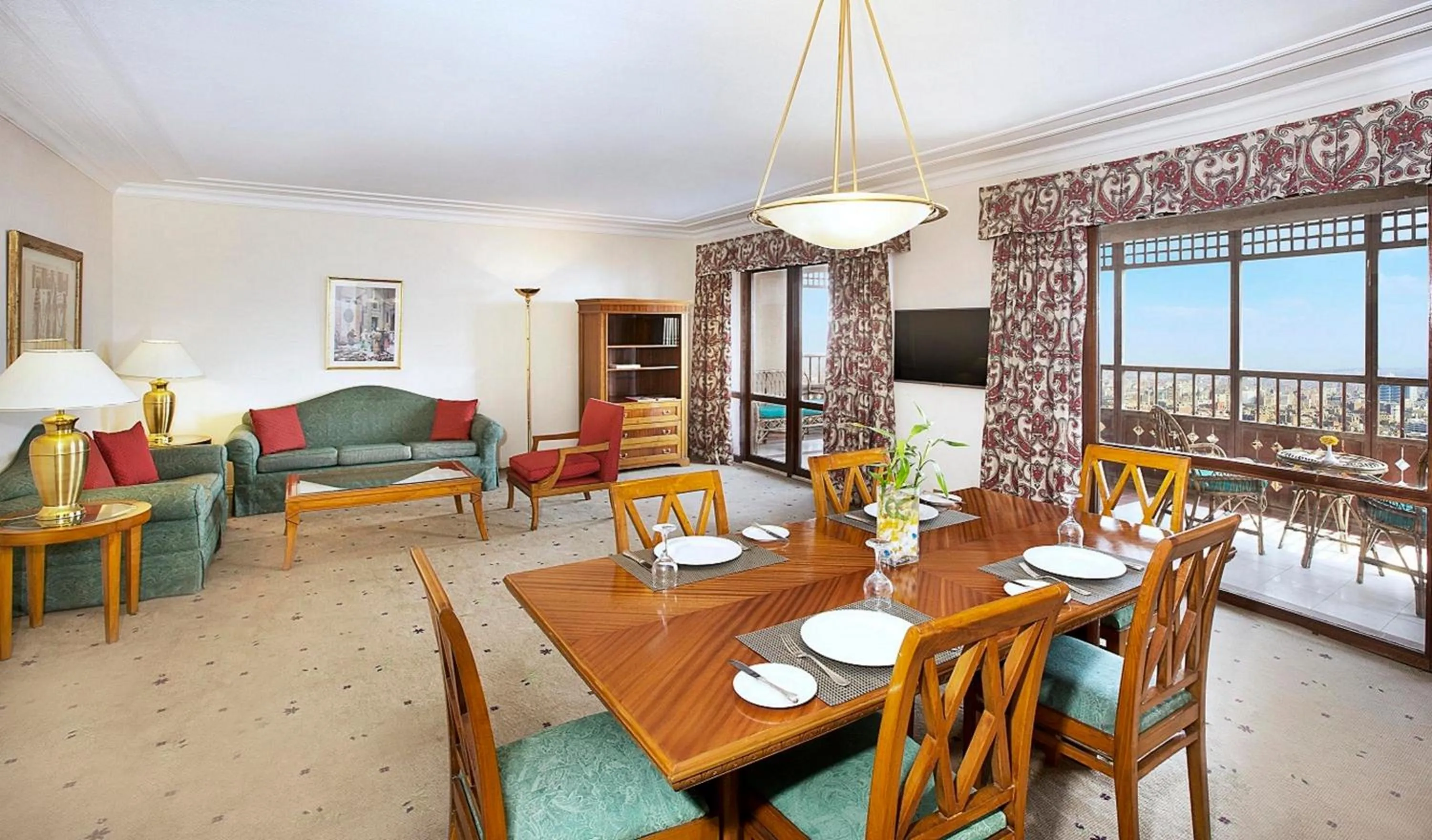 King Guest Room City View in Cairo World Trade Center Hotel & Residences