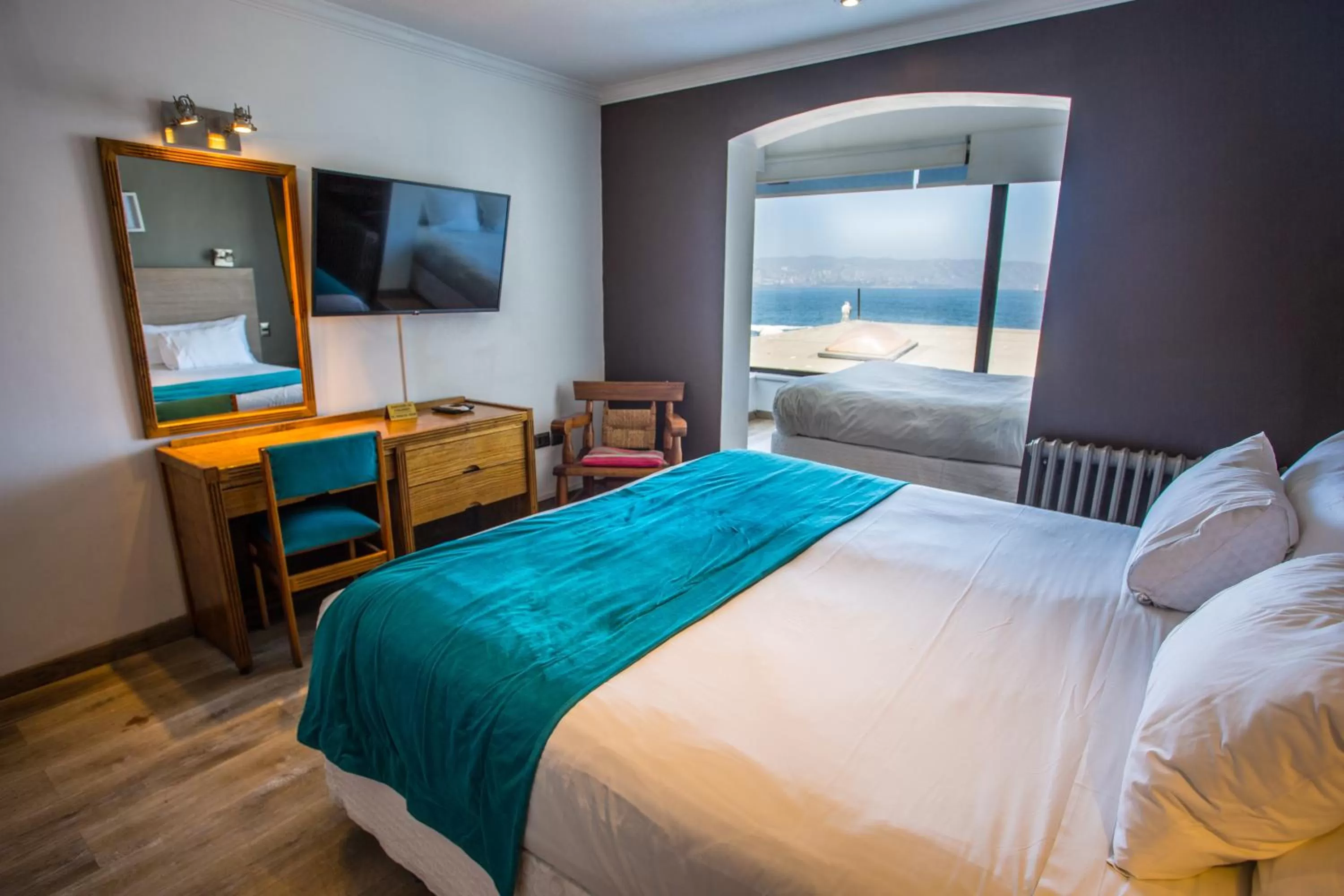 Triple Room with Sea View in Hotel Oceanic