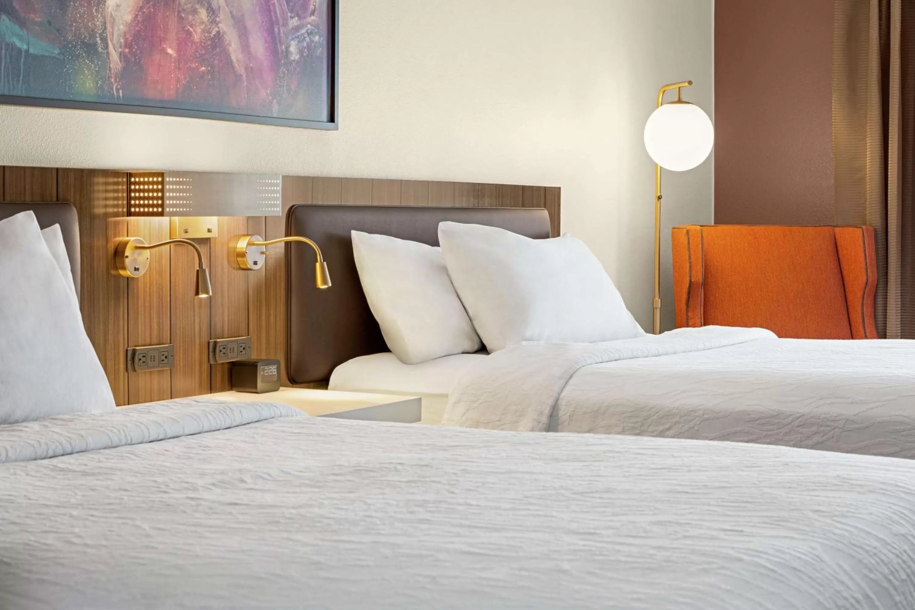 Premium Queen Room with Two Queen Beds in Hilton Garden Inn Allentown Bethlehem Airport