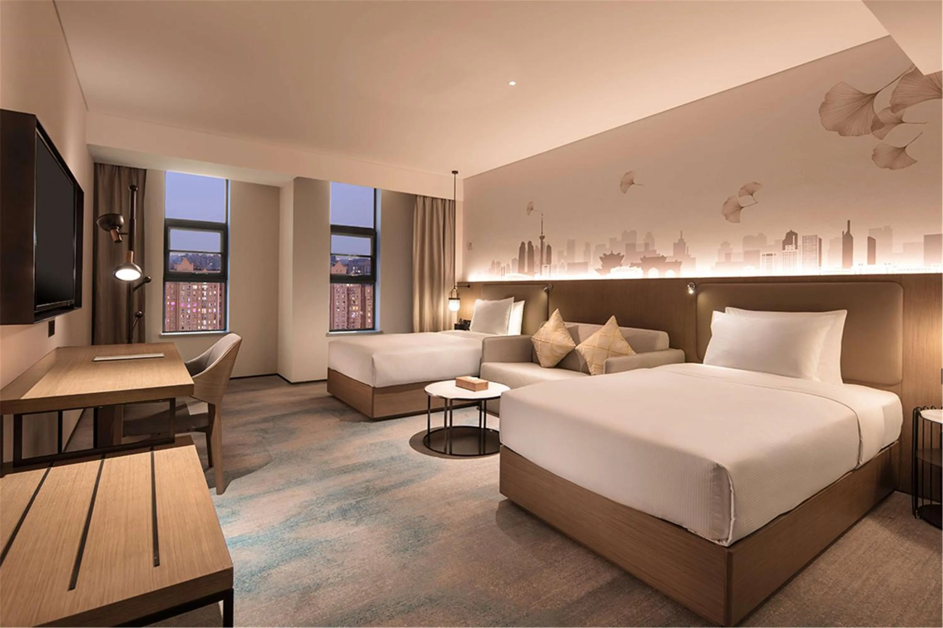 Twin Room - High Floor in Hilton Garden Inn Xuzhou Yunlong