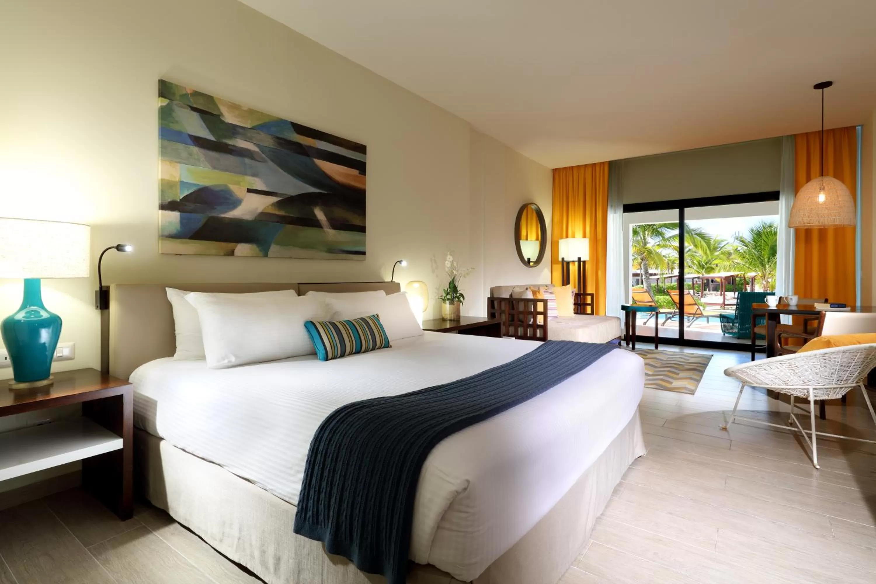 Junior Suite Swim Up Poolside Cap Cana Benefits in TRS Cap Cana Waterfront & Marina Hotel - Adults Only - All Inclusive