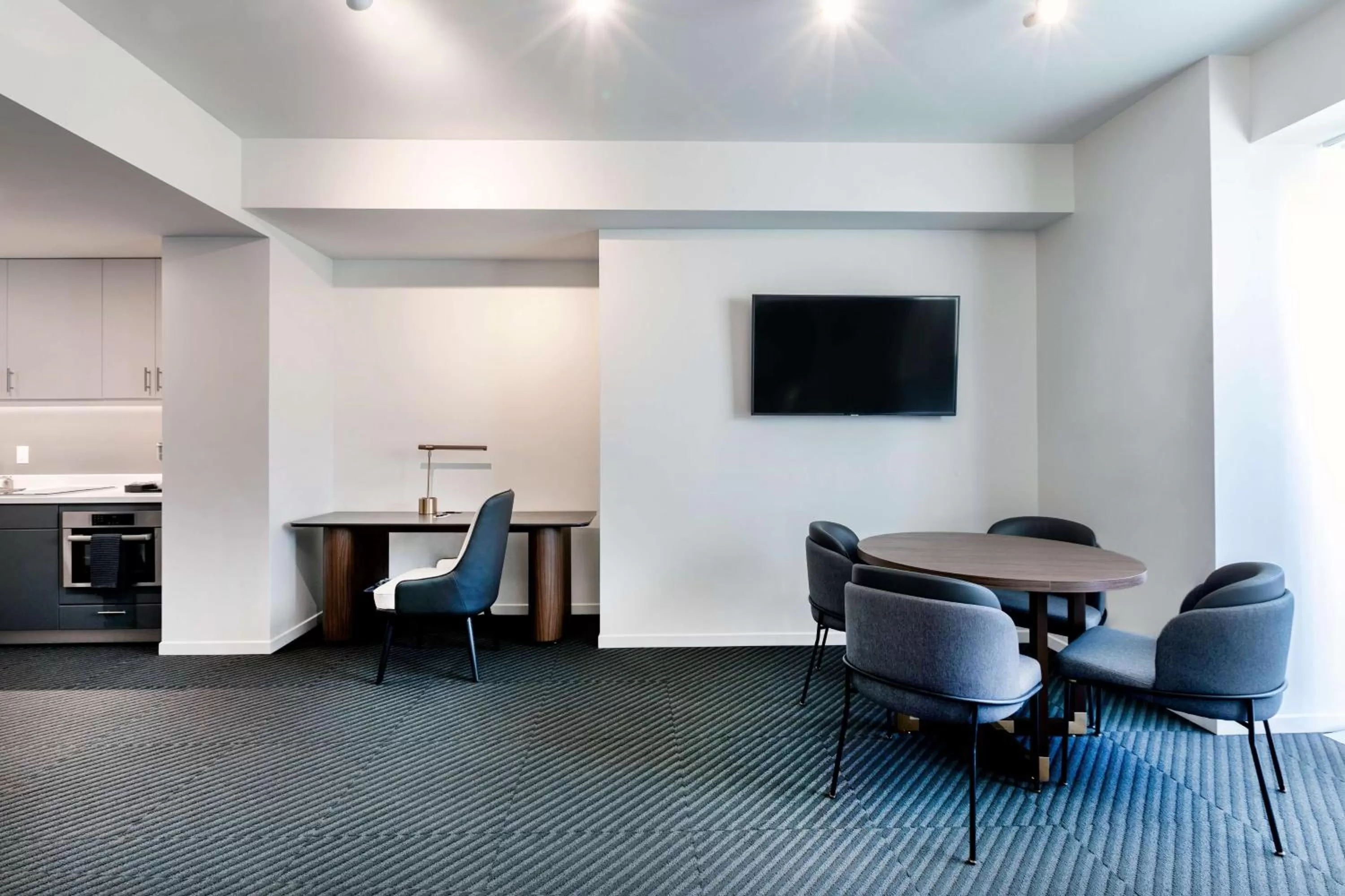 Queen Room with Two Queen Beds and Balcony in Hotel Chauncey Iowa City, Tapestry Collection by Hilton