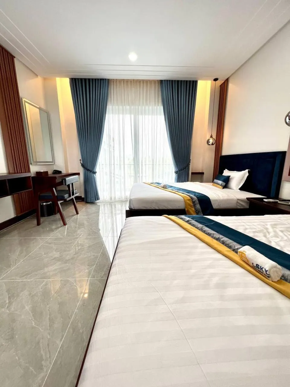 Superior Twin Room in Sky Boutique Kampot