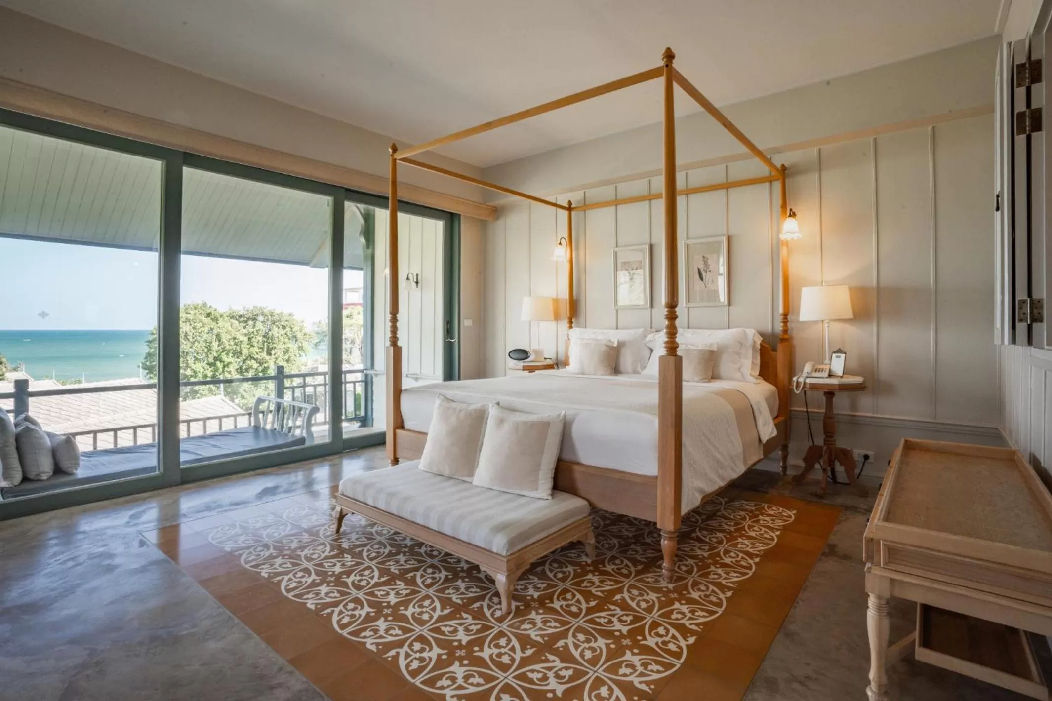 Seaside Suite with Sea View in Devasom Hua Hin Resort - SHA Extra Plus