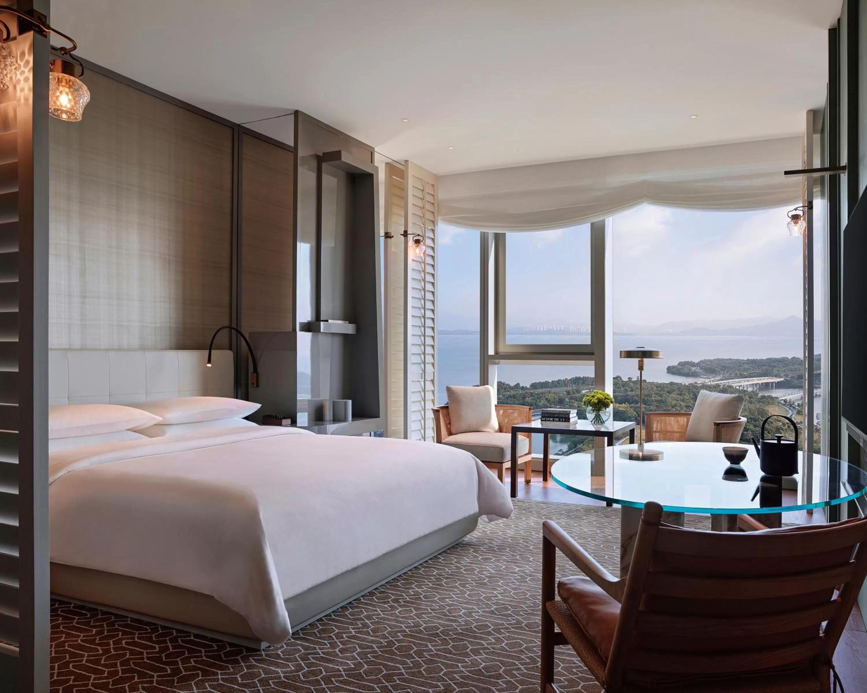 King Room with Bay View in Andaz Shenzhen Bay