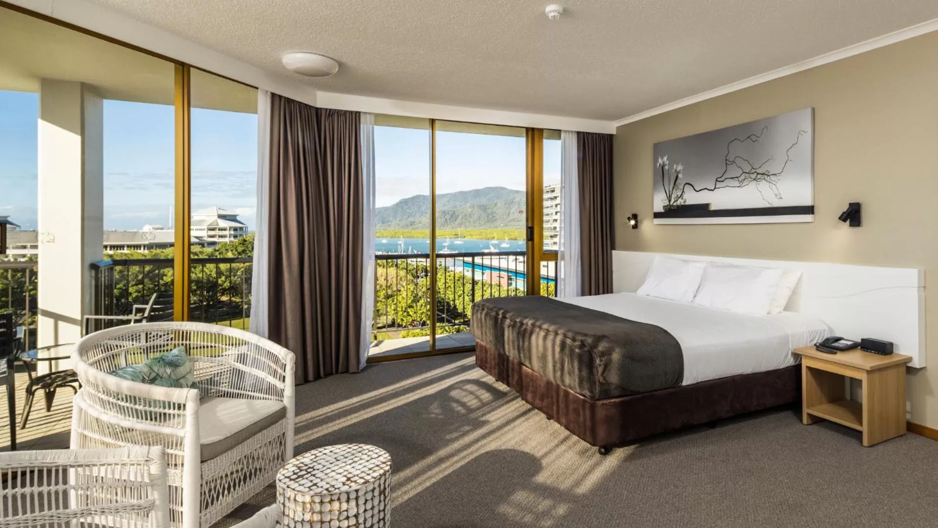 Superior King Balcony Suite in Pacific Hotel Cairns