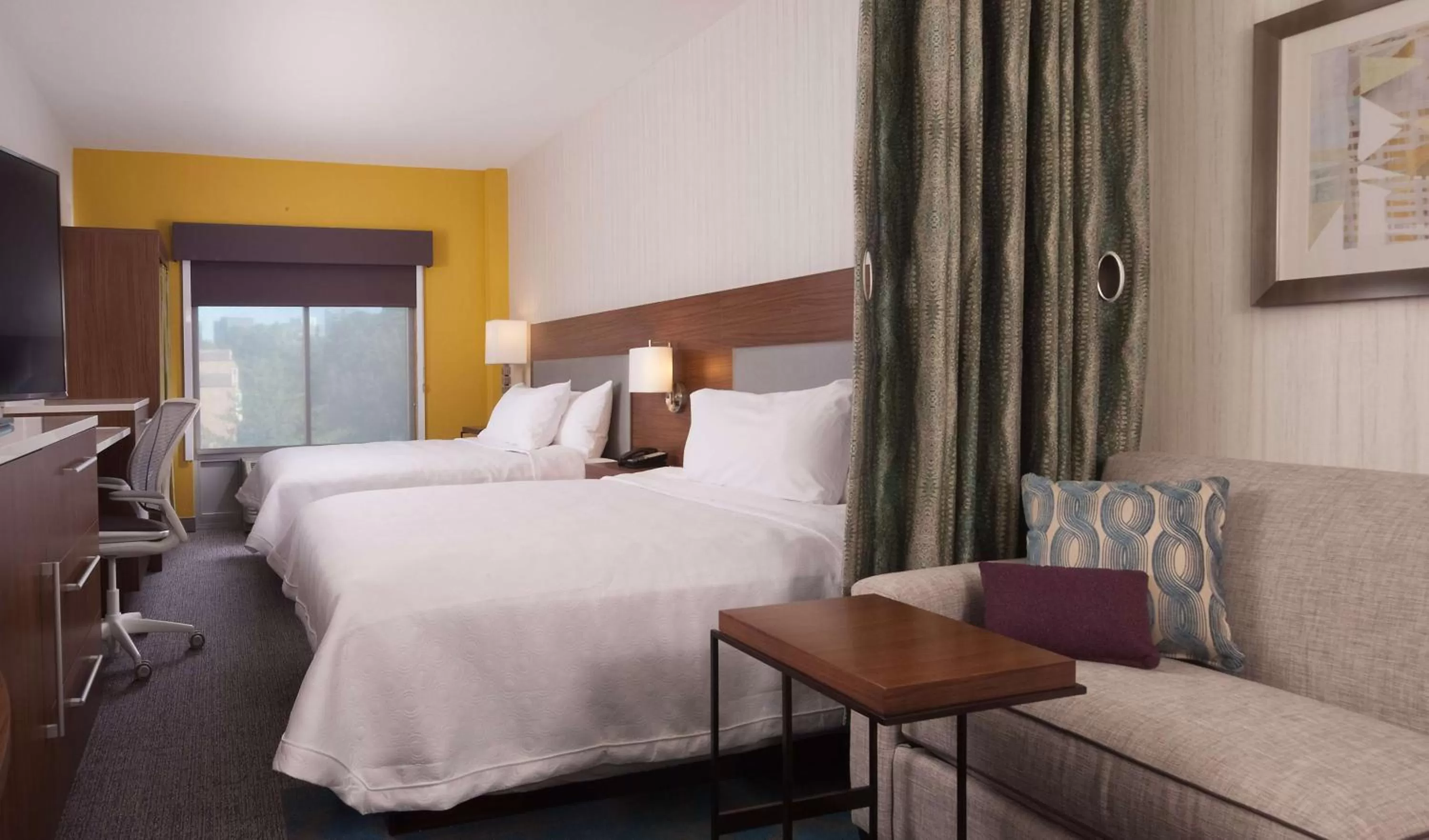 Queen Studio with Two Queen Beds - Non-Smoking in Home2 Suites By Hilton Atlanta Perimeter Center